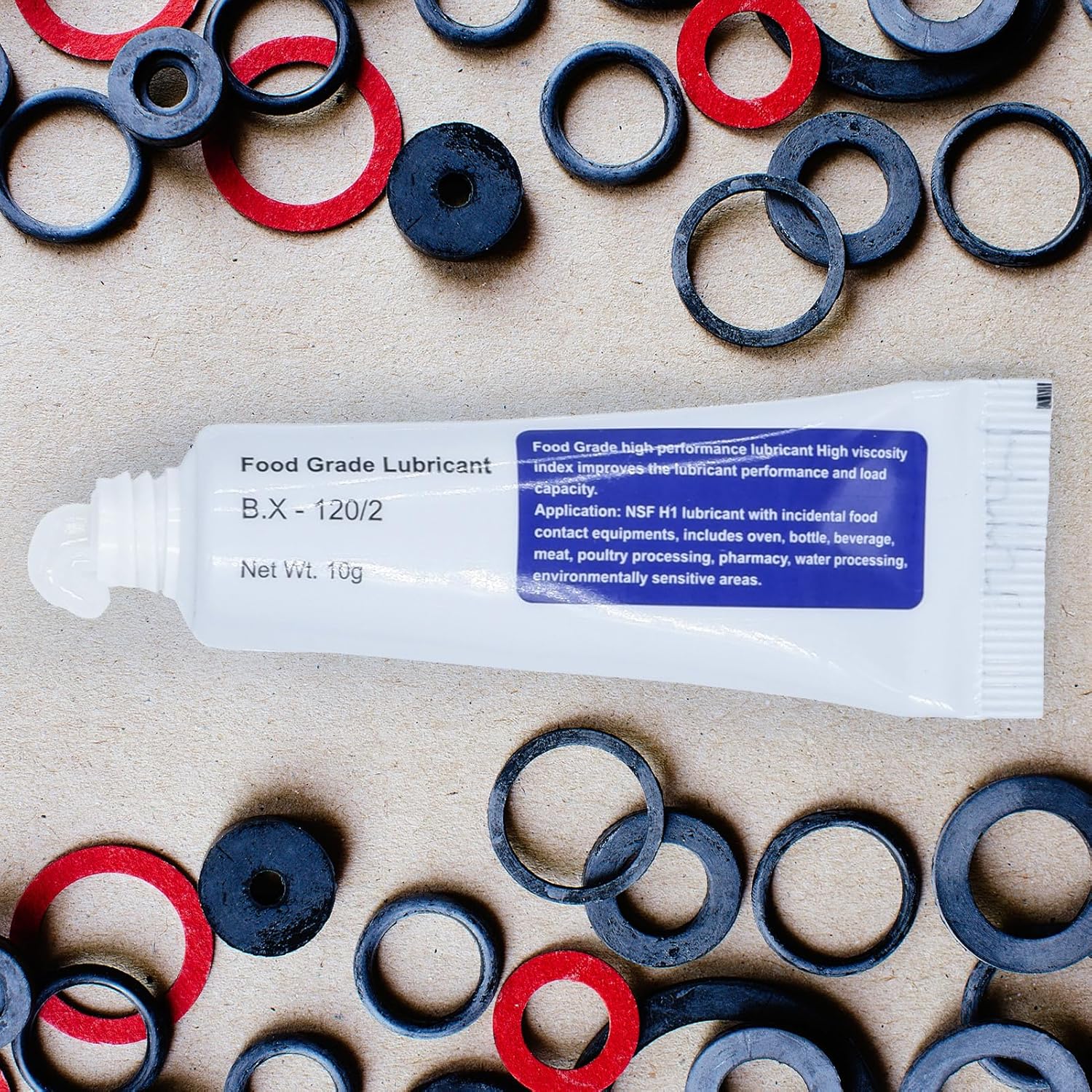 Lubricantes multiusos Lubricante a presión y cremallera, grasa de grado alimenticio, grasa de silicona para bolsa de refrigerador, bolsa de