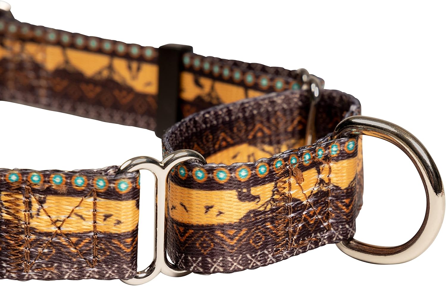Downtown Pet Supply – Collar Martingala para perros – Collar de entrenamiento para perros – Collar de perro grande, ancho y grueso – A prueba de
