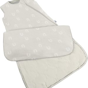 GUNAMUNA günamüna – Manta unisex para bebé, saco de dormir de rayón de bambú, saco de dormir con cremallera para pañales, 1.0 TOG GUNAMUNA günamüna – Manta unisex para bebé, saco de dormir de rayón de bambú, saco de dormir con cremallera para pañales, 1.0 TOG