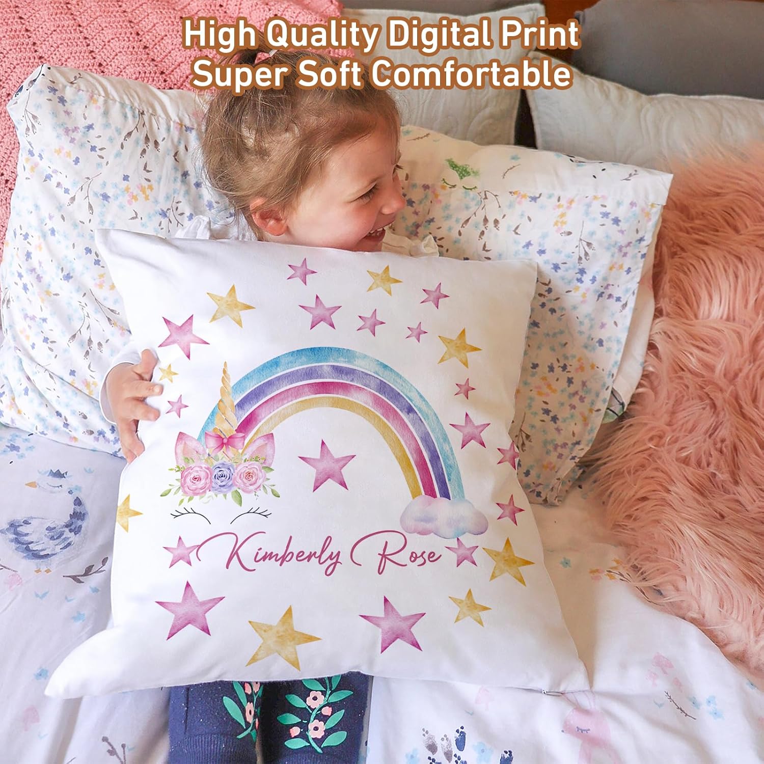 Juego de ropa de cama personalizado para cuna con nombre para niña, juegos de cuna de bebé con nombre personalizado para niños pequeños, juego de