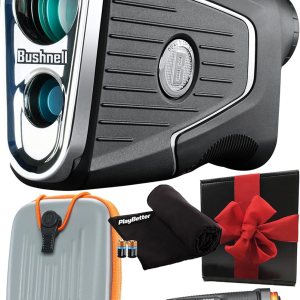 Bushnell Golf Pro X3 – Telémetro láser con caja de regalo inclinada, incluye toalla de microfibra PlayBetter y batería adicional, caja de regalo Bushnell Golf Pro X3 – Telémetro láser con caja de regalo inclinada, incluye toalla de microfibra PlayBetter y batería adicional, caja de regalo