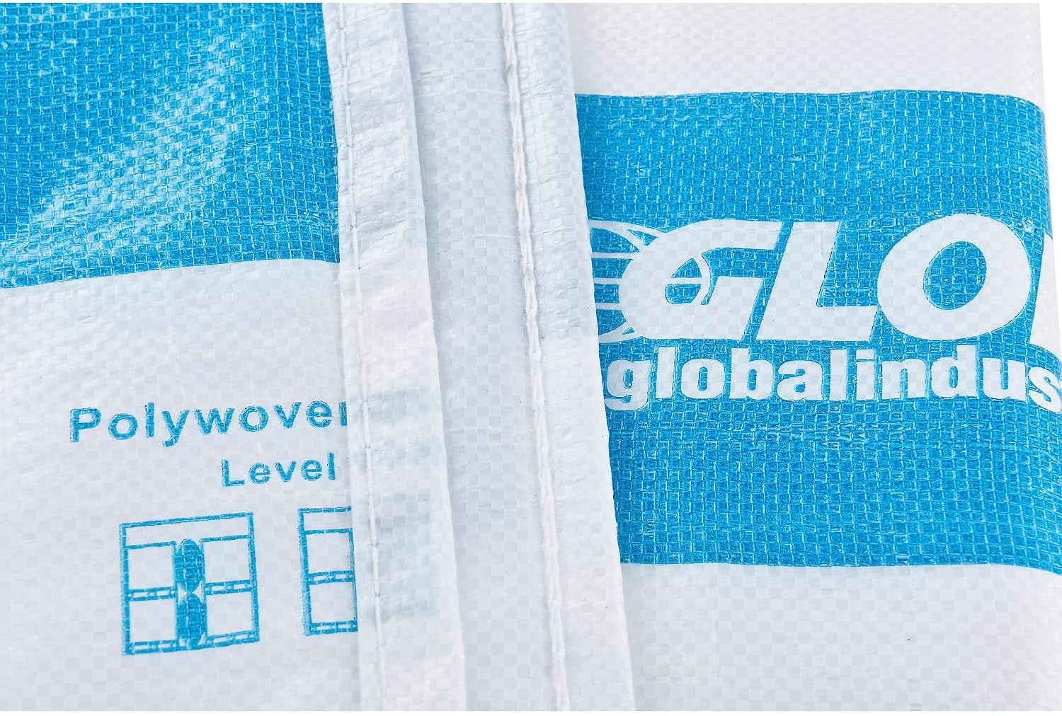 Global Industrial Polywoven Bolsas de aire para embalaje, 2 capas, 36″W x 84″L, Lote de 20
