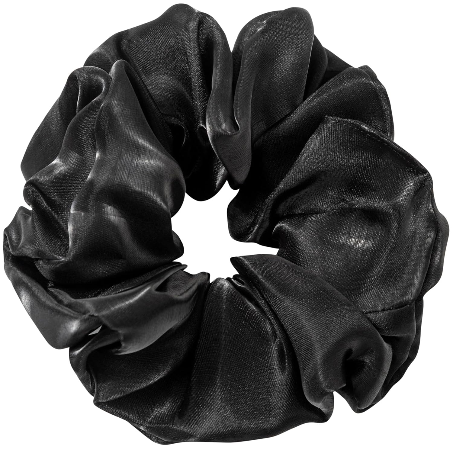 Accglory Coleteros de pelo extra grandes con perlas para mujeres y niñas, accesorios de cabello grandes para todos los estilos de cabello (coletero