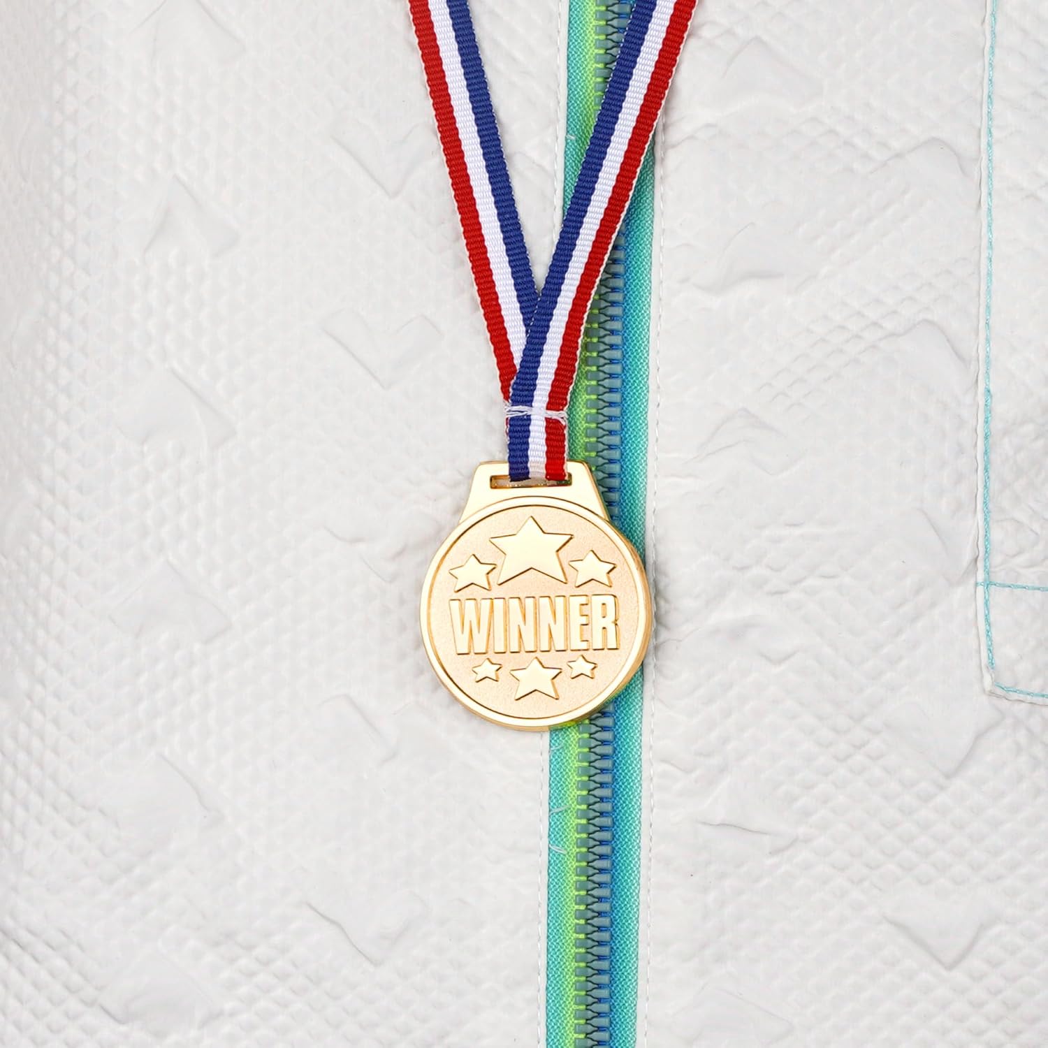 strongzhuo Un 1.5 “Diámetro Mini Ganador Medal-Sporting Eventos, Competiciones, Juegos Escolares, Ortografía Abeja, Medalla de Oro Estilo Olímpico