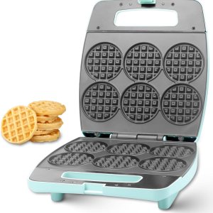Baker’s Friend Mini máquina para hacer gofres múltiples, hornea gofres pequeños de 6 x 3 pulgadas, perfecta para uso familiar e individual, Baker’s Friend Mini máquina para hacer gofres múltiples, hornea gofres pequeños de 6 x 3 pulgadas, perfecta para uso familiar e individual,