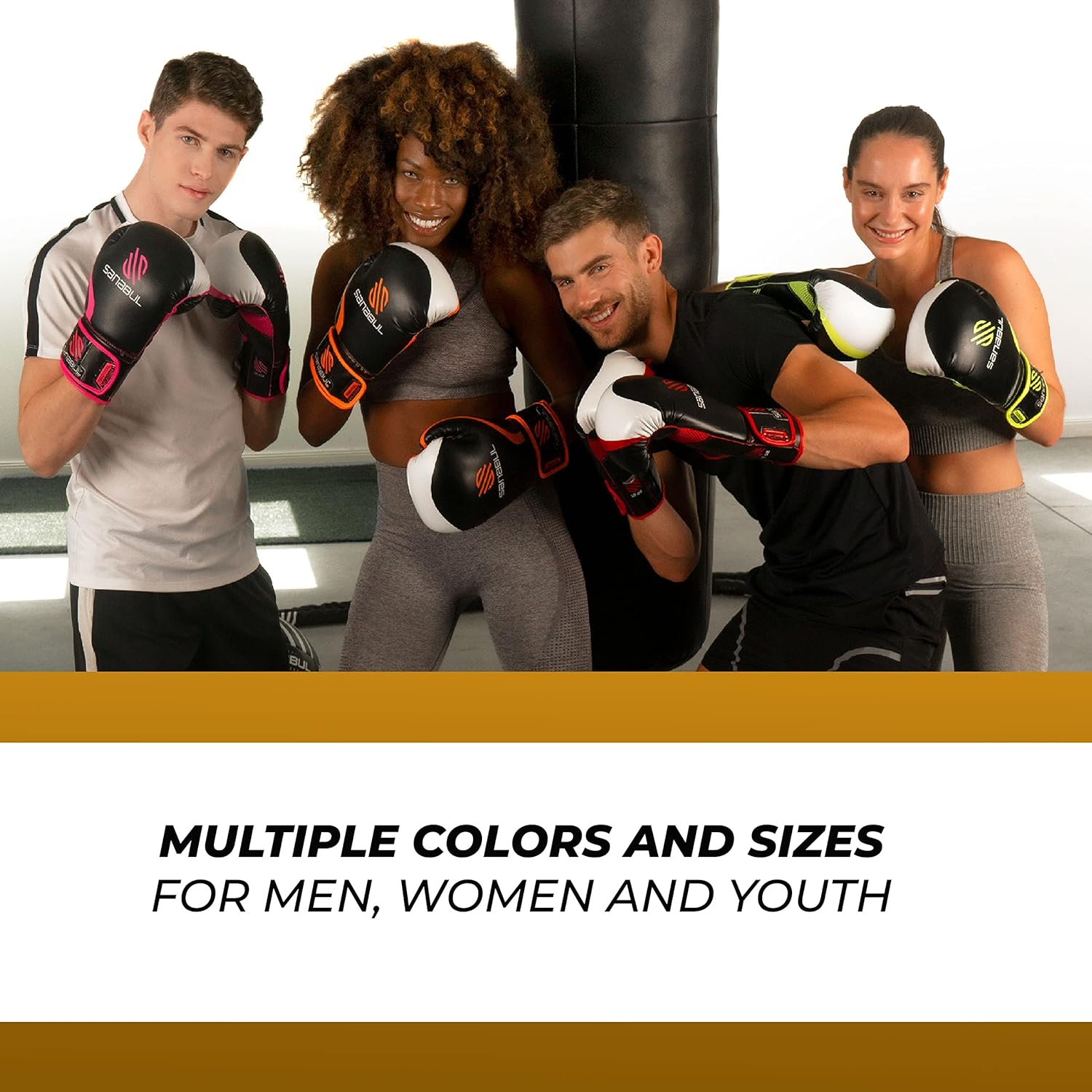 Sanabul Essential – Guantes con gel probados para hombre y mujer, ideales para boxeo, kickboxing, artes marciales mixtas, Muay Thai y entrenamiento