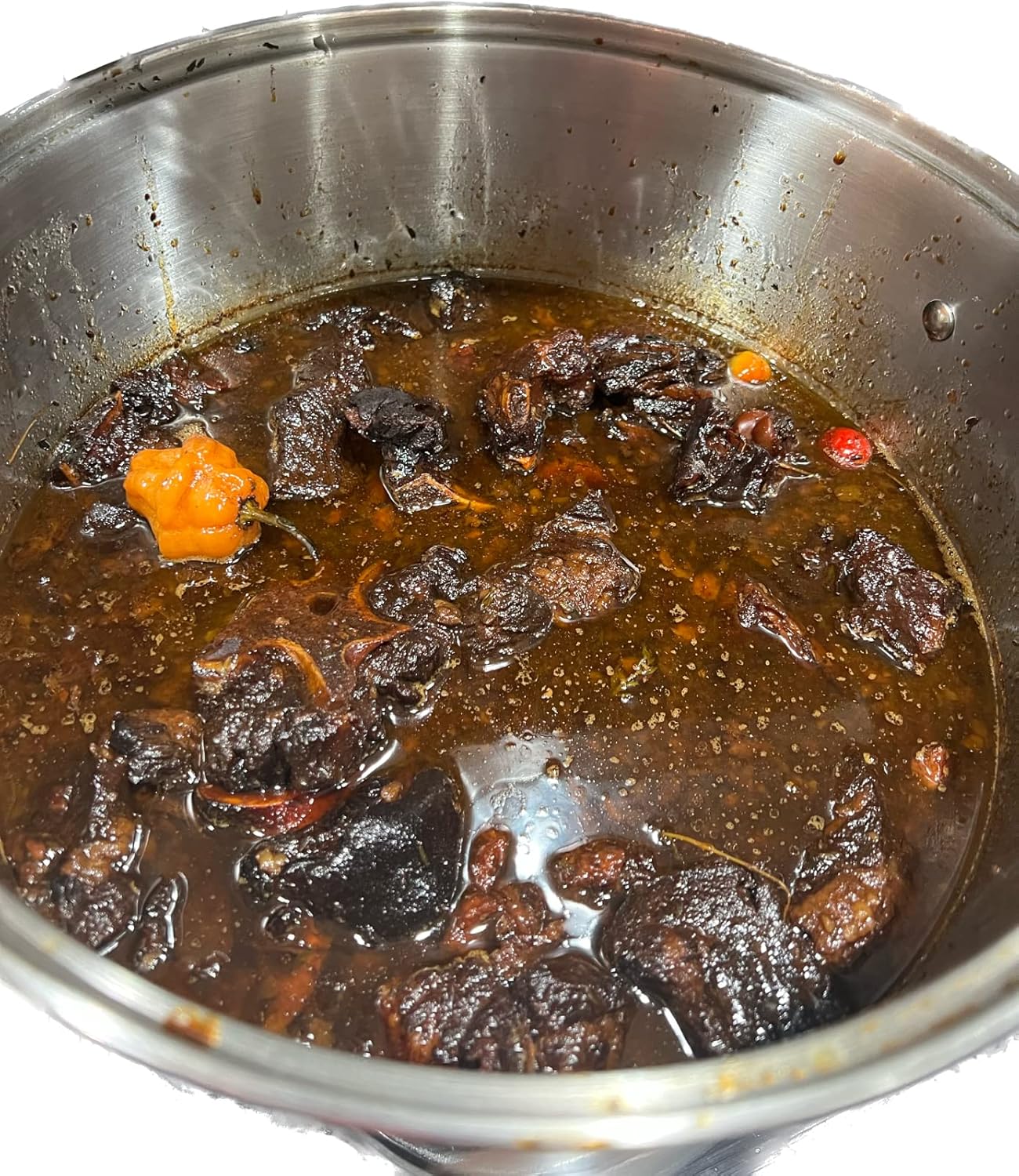 Dave’s Salsa cassareep de 12 onzas (4 botellas) adobo a base de yuca guyanesa con 2 paquetes de mezcla de condimentos Indi Five Spice y cuchara