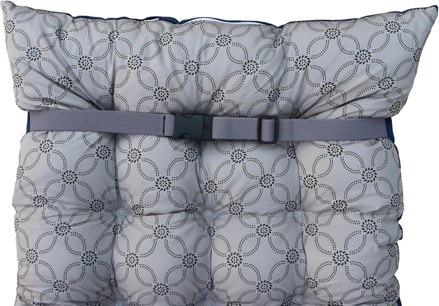 Cojín de tumbona para patio, mecedora, sofá, muebles, cojines de descanso para interiores y exteriores, grueso, para tumbona, columpio con lazos