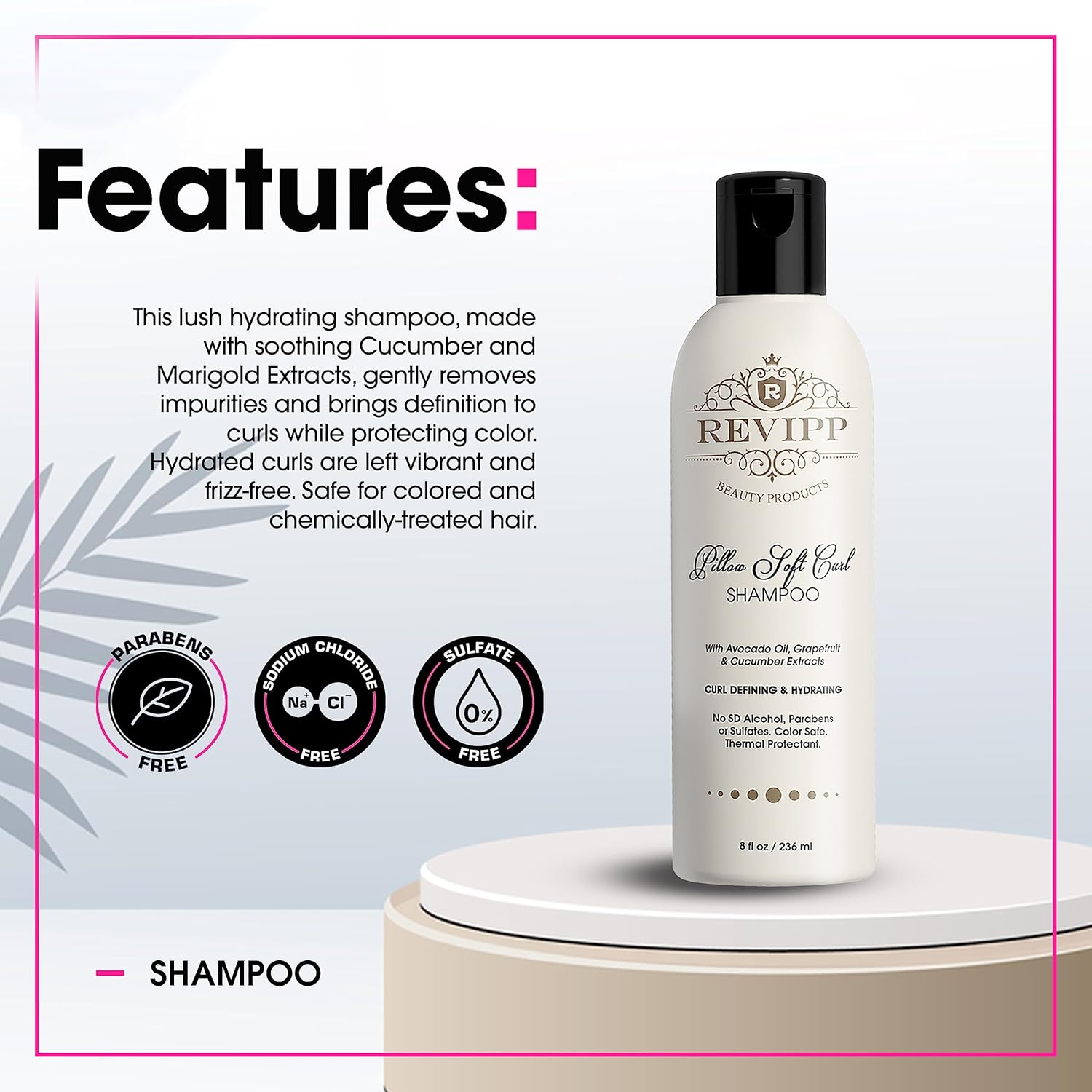 REVIPP – Paquete completo de terapia capilar champú, acondicionador y tratamiento sin enjuague, restaura, fortalece y nutre tu cabello