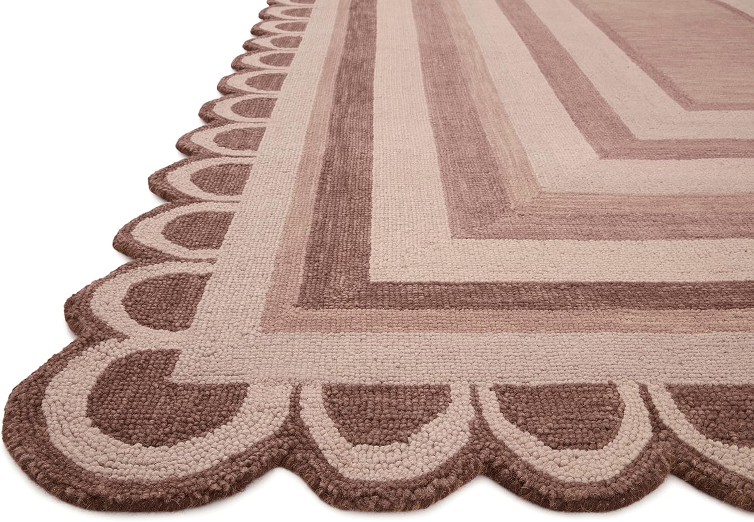Loloi Justina Blakeney x Loloi Buena Onda Collection BUE-02 – Alfombra de área de 7 pies 9 pulgadas x 9 pies 9 pulgadas, arcillarubor