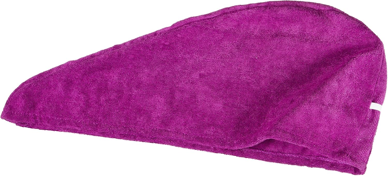 Evriholder Toalla Twirly, toalla de microfibra para el cabello, los colores pueden variar, ducha, baño, cuidado del cabello, accesorios de baño,