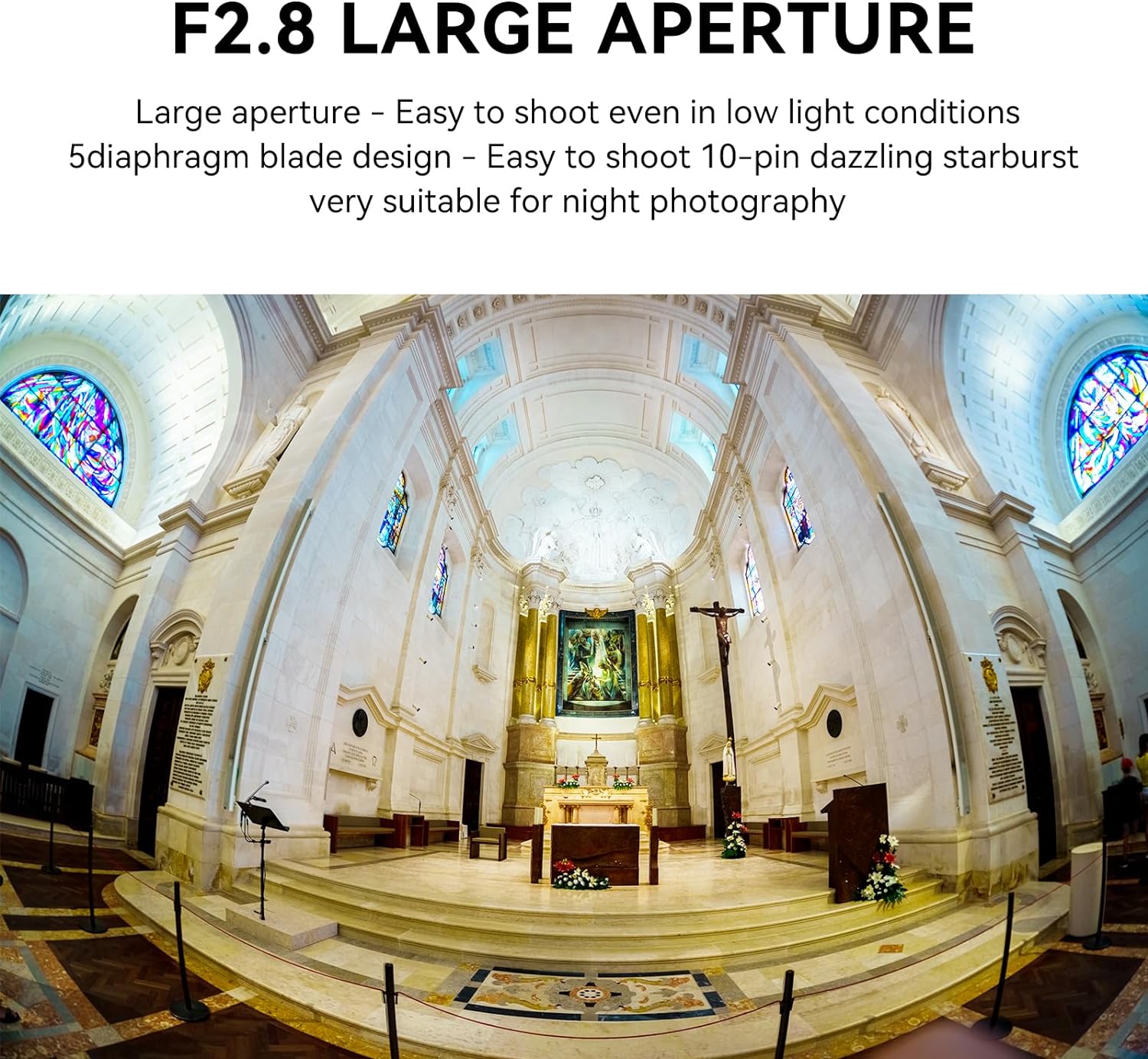 7artisans Lente fija manual gran angular de 0.295 in f2.8 Mark II APS-C ojo de pez para cámara sin espejo Sony E A6300 A6400 A6500 NEX-3 NEX-3N