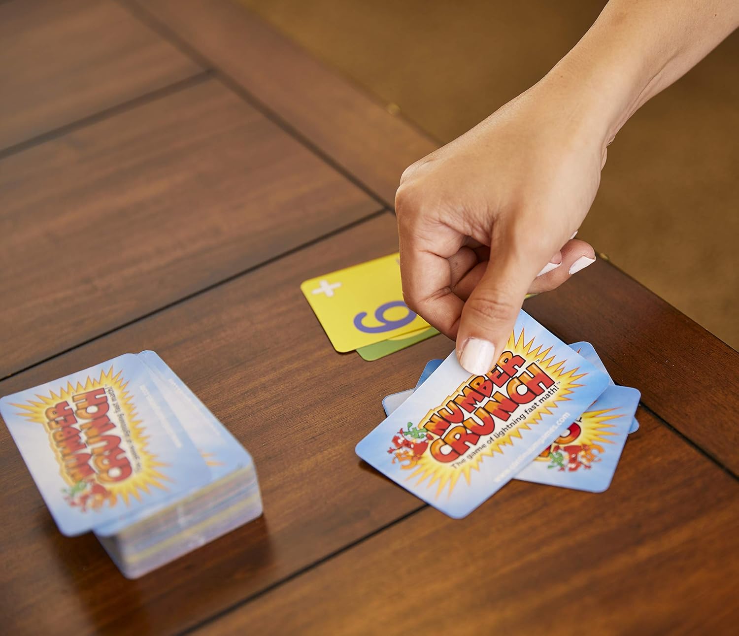 Continuum Games Number Crunch – El juego de las matemáticas rápidas relámpago para niños de 5 años en adelante