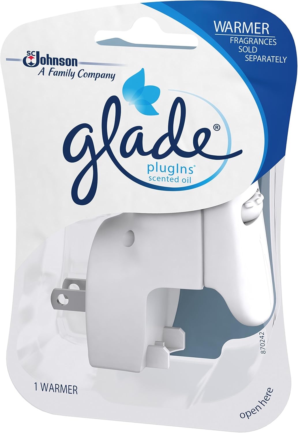 Ambientador Glade Plugins con aceite aromático, repuestos y calentador, SYNCHKG108156, 1, 1