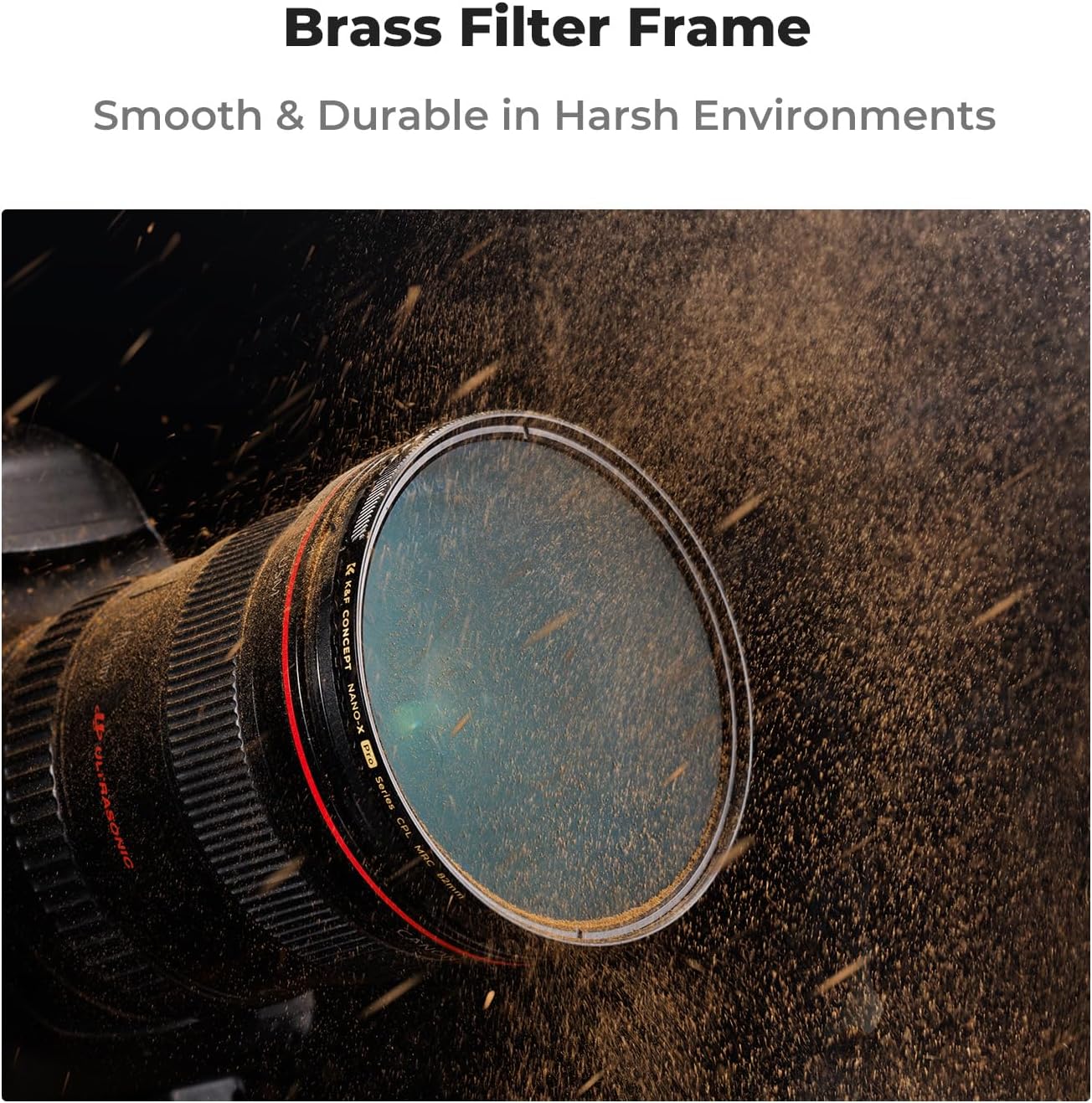 K&F Concept Filtro polarizador circular de 2.638in súper delgado con 36 revestimientos multicapa, filtro polarizador circular de alta definición
