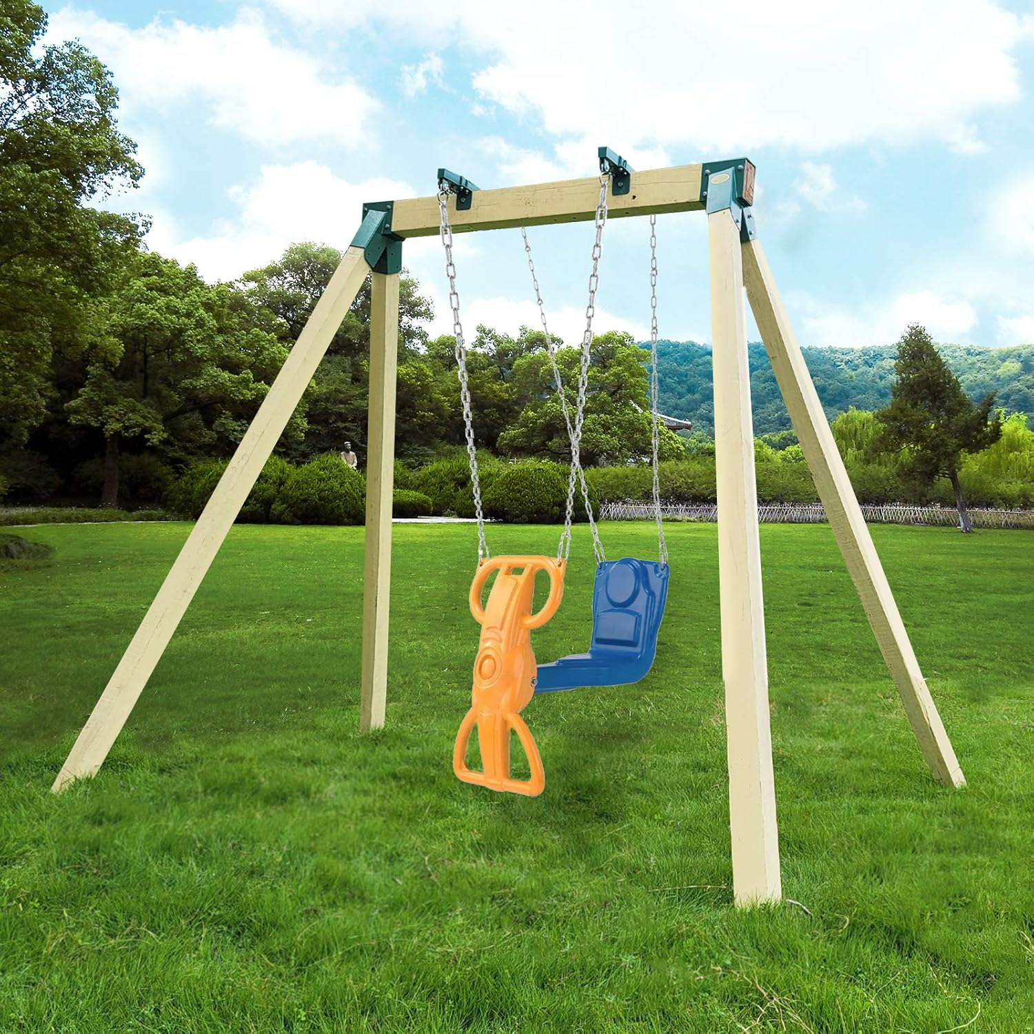 Betooll Soportes de columpio planeadores, perfectos para juegos de columpios, capacidad de peso de 400 libras