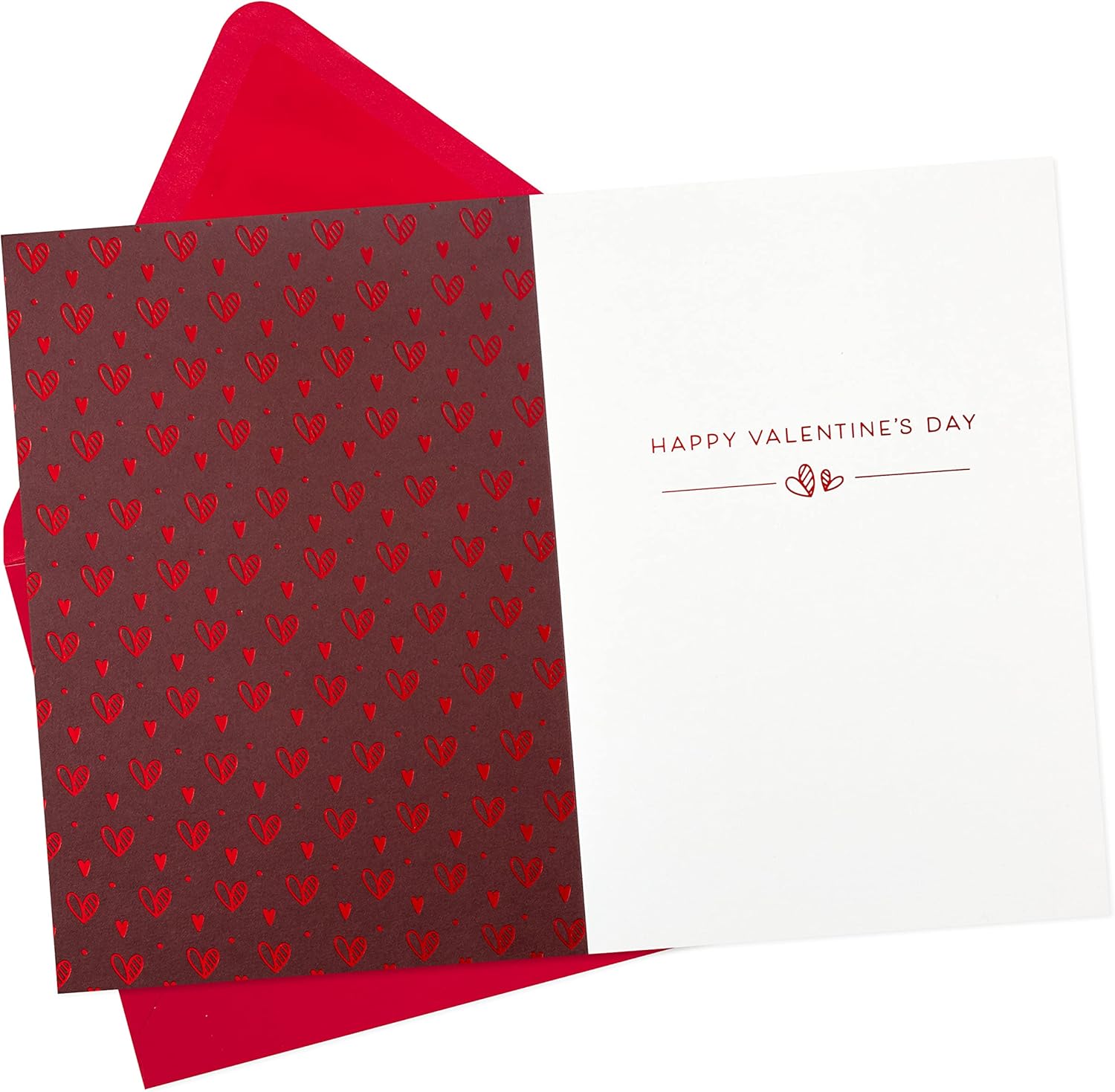 Hallmark Tarjeta de San Valentín de madera de firma (So Loved)