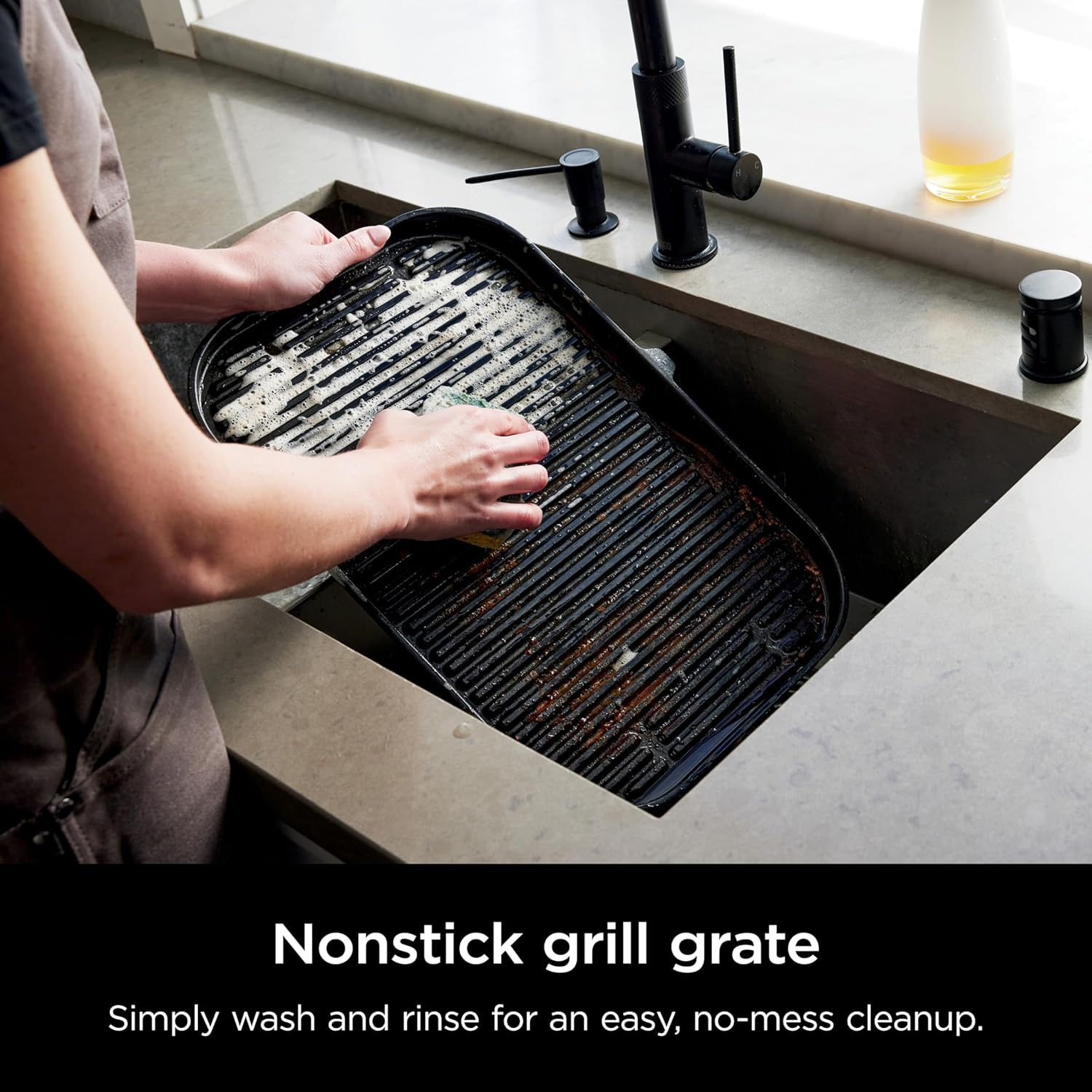 Ninja OG951 Woodfire Pro Connect Premium XL – Parrilla y ahumador para exteriores, Bluetooth, habilitado para aplicaciones, parrilla principal 7 en