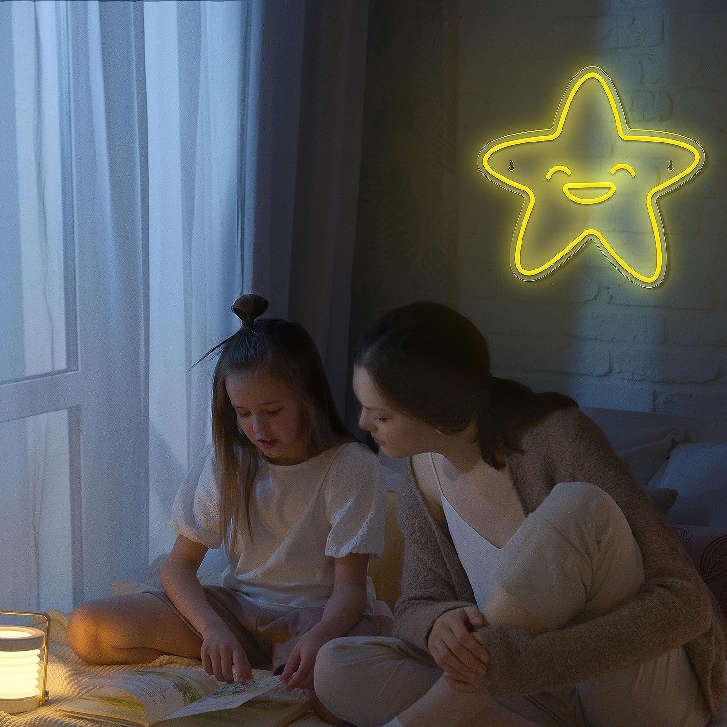 Luz nocturna de neón, letrero de neón LED, decoración de pared, luces de neón, para dormitorio, habitación de los niños, boda, fiesta, Navidad,