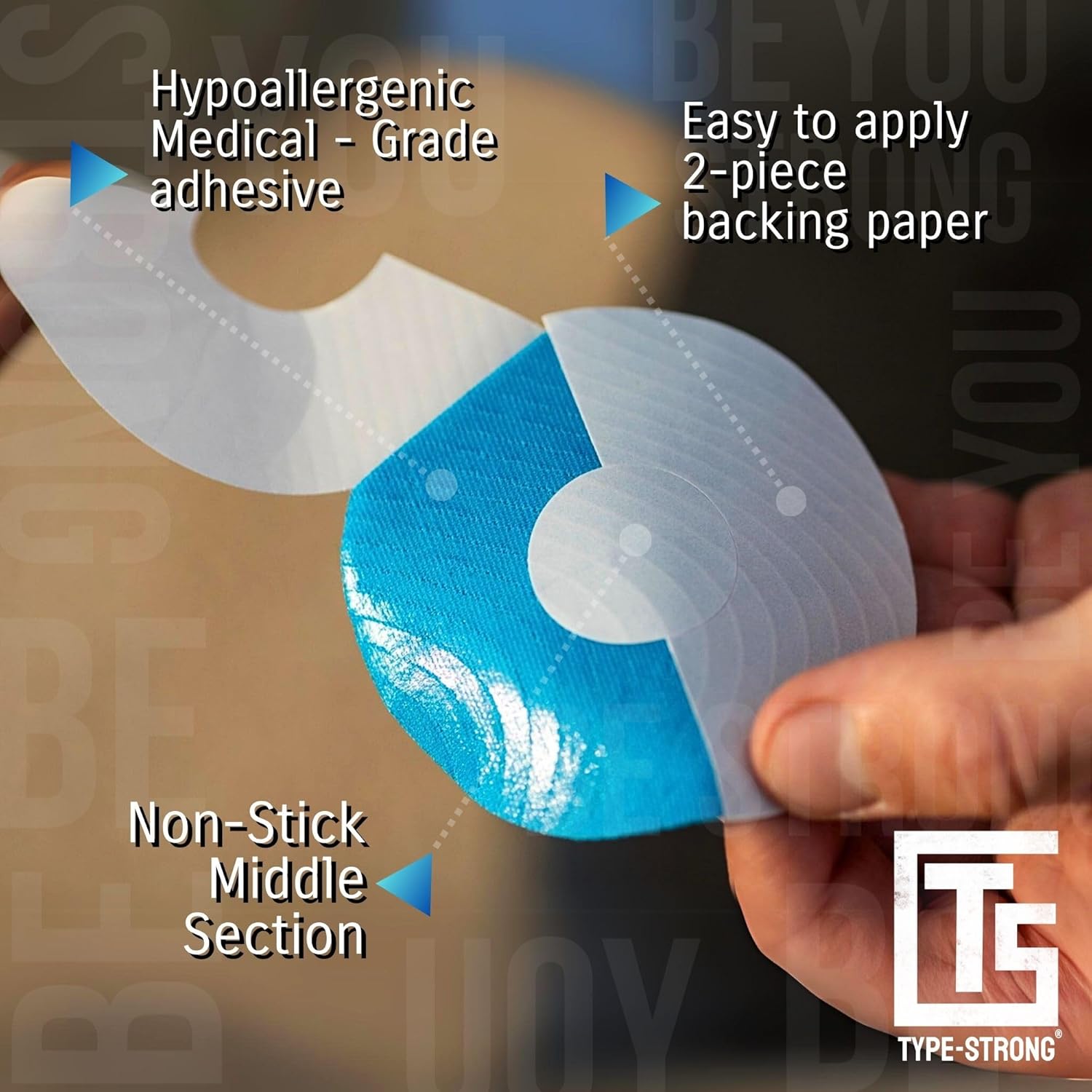TYPE STRONG Freestyle Libre 2 fundas para sensores, parches adhesivos para Freestyle Libre 3, Dexcom G7, Medtronic y sensores Guardian. Para pieles