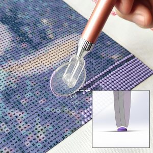 Herramientas de rueda de pintura de diamante con ranura, nuevo tipo de bolígrafo de arte de gemas, accesorios que pueden hacer que el arte de joyas Herramientas de rueda de pintura de diamante con ranura, nuevo tipo de bolígrafo de arte de gemas, accesorios que pueden hacer que el arte de joyas