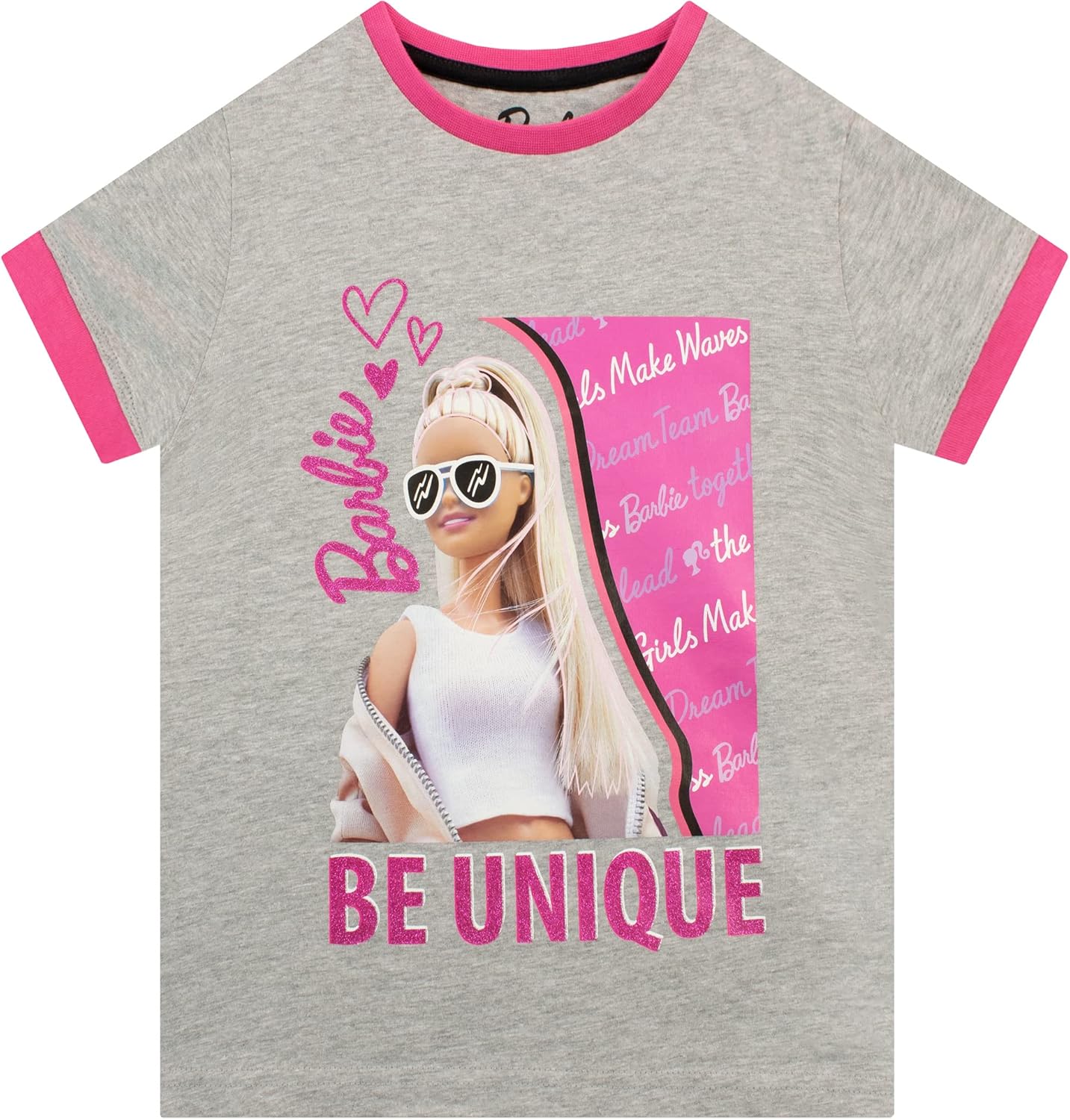 Camisetas Barbie para niñas  Producto oficial  Camiseta inspiradora para niña