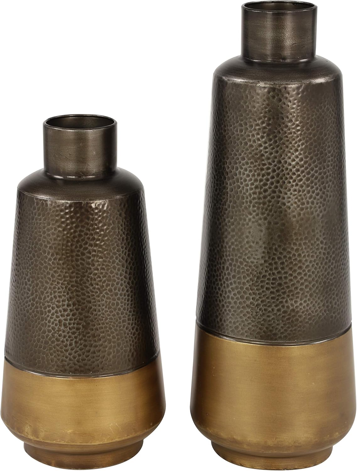 The Novogratz Deco 79 – Florero grande, gris oscuro