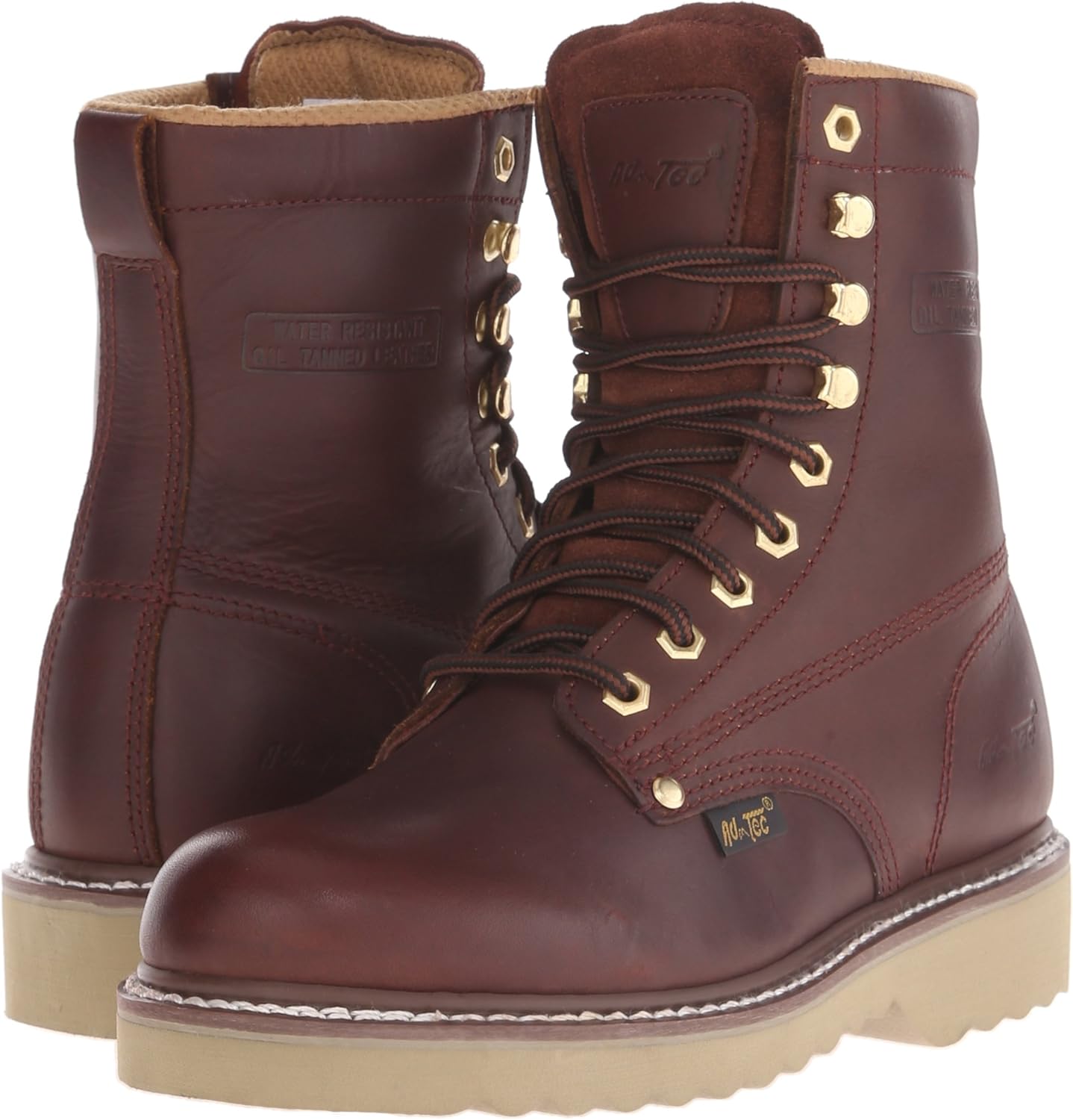 AdTec – Botas de granja para hombre, 8 pulgadas, talla M