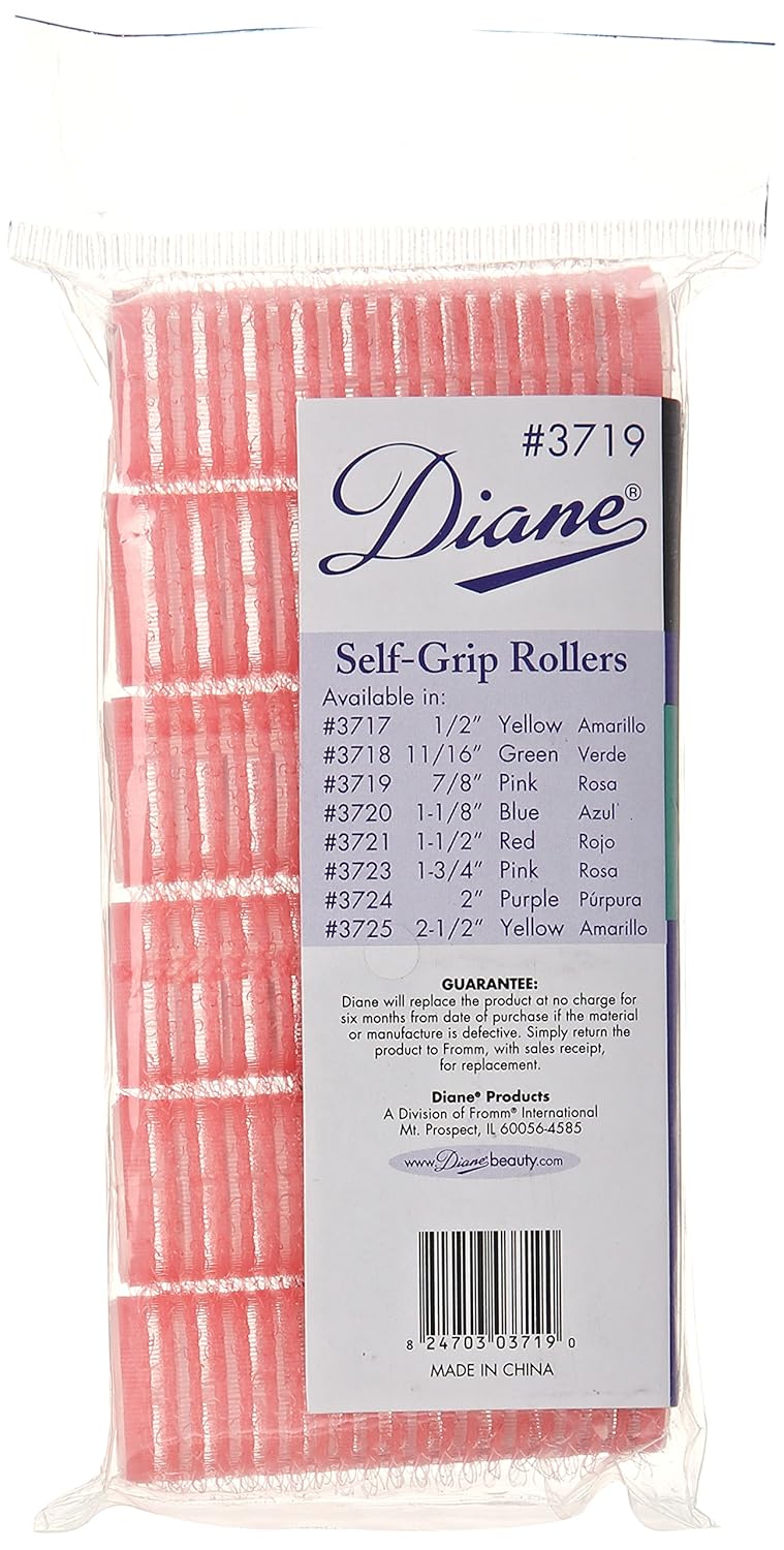 Diane D3719 Rodillos de autoagarre, rosa