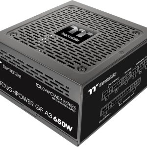 Thermaltake Toughpower GF A3 650W 80+ Gold Full Modular SLICrossfile Ready ATX 3.0 Fuente de alimentación estándar conector PCIe Gen.5 300W 12VHPWR Thermaltake Toughpower GF A3 650W 80+ Gold Full Modular SLICrossfile Ready ATX 3.0 Fuente de alimentación estándar conector PCIe Gen.5 300W 12VHPWR