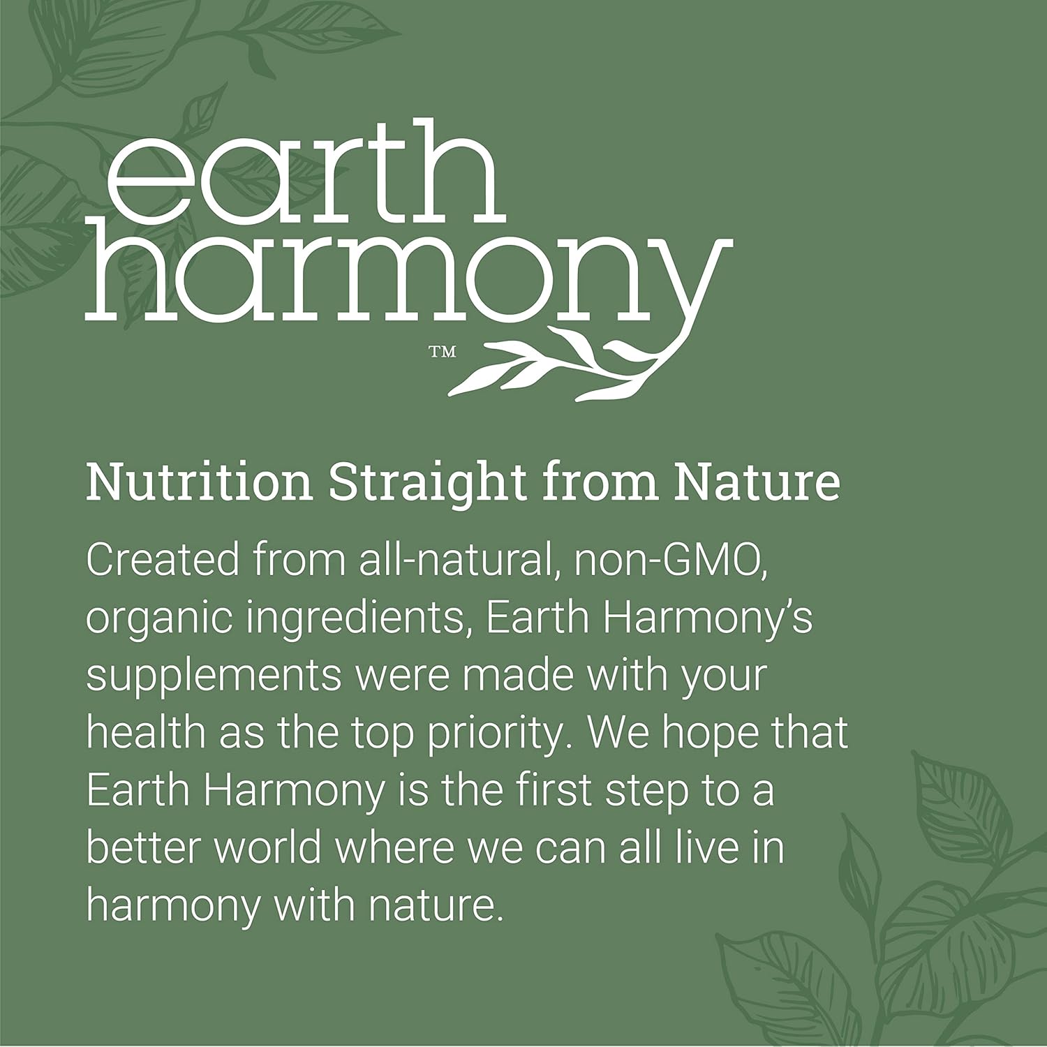 Earth Harmony – Yoduro de potasio orgánico 250 mcg y clorofila – 1 onza líquida y 2 onzas líquidas