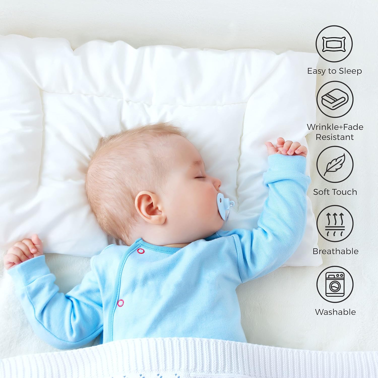 Pure Bedding Fundas de almohada King 2 unidades, borgoña  Funda de almohada de lujo de hotel  Tejido satinado, microfibra de alta calidad, fundas de