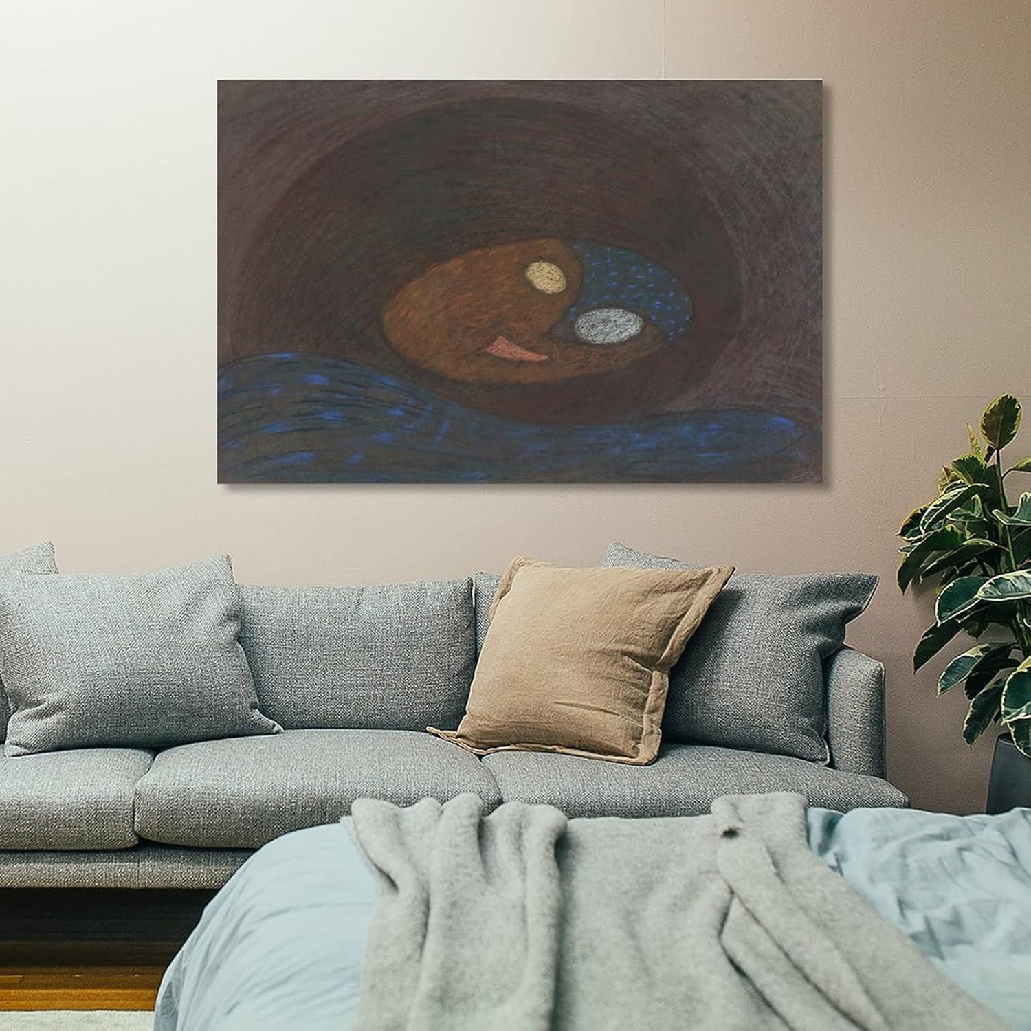 Max Ernst La Comète Affolée Art Painting Artworks Canvas Poster Room Aesthetic Wall Art Prints Home Modern Decor Gifts Framed-unframed