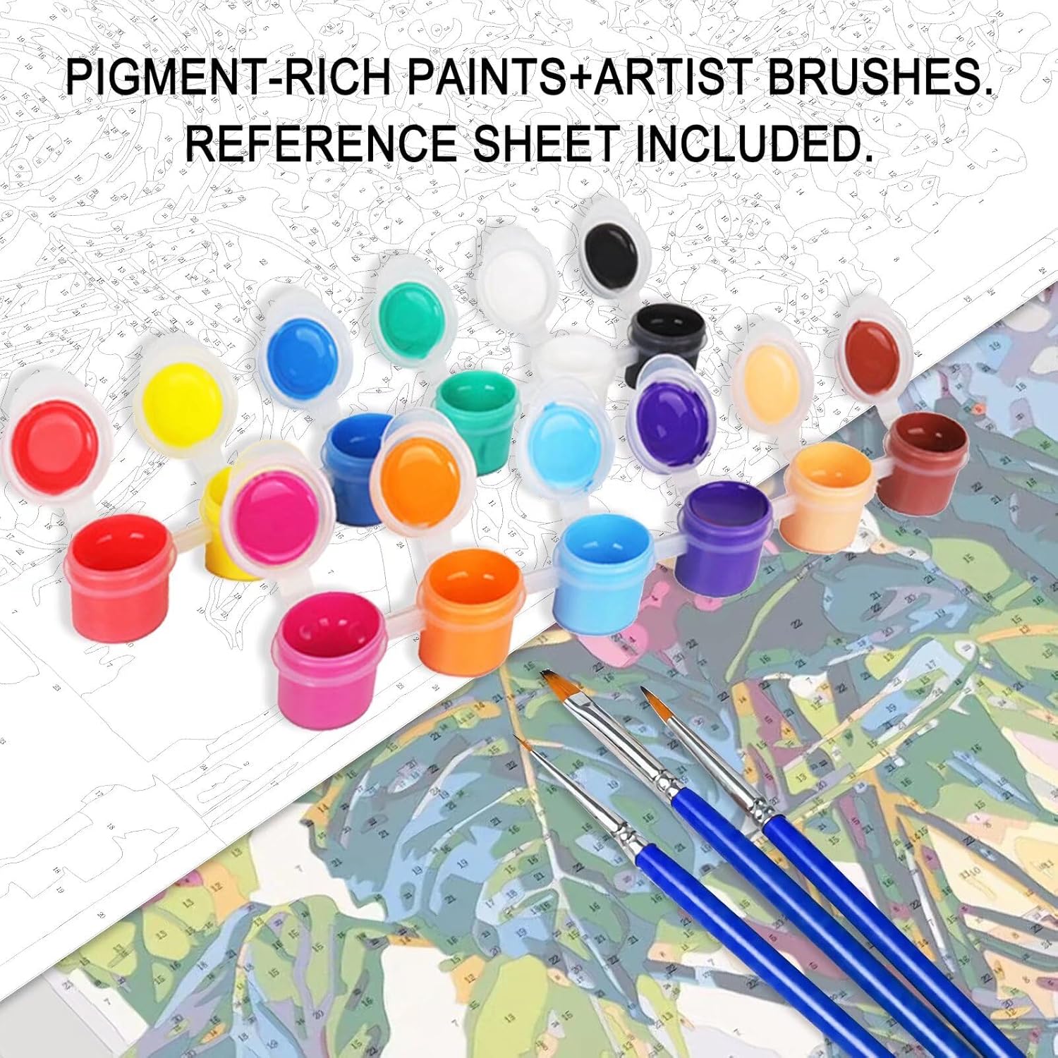 Tococo – Pintura por números de la serie de obra maestra de Vincent Van Gogh para adultos, kits de pintura por números para principiantes sobre