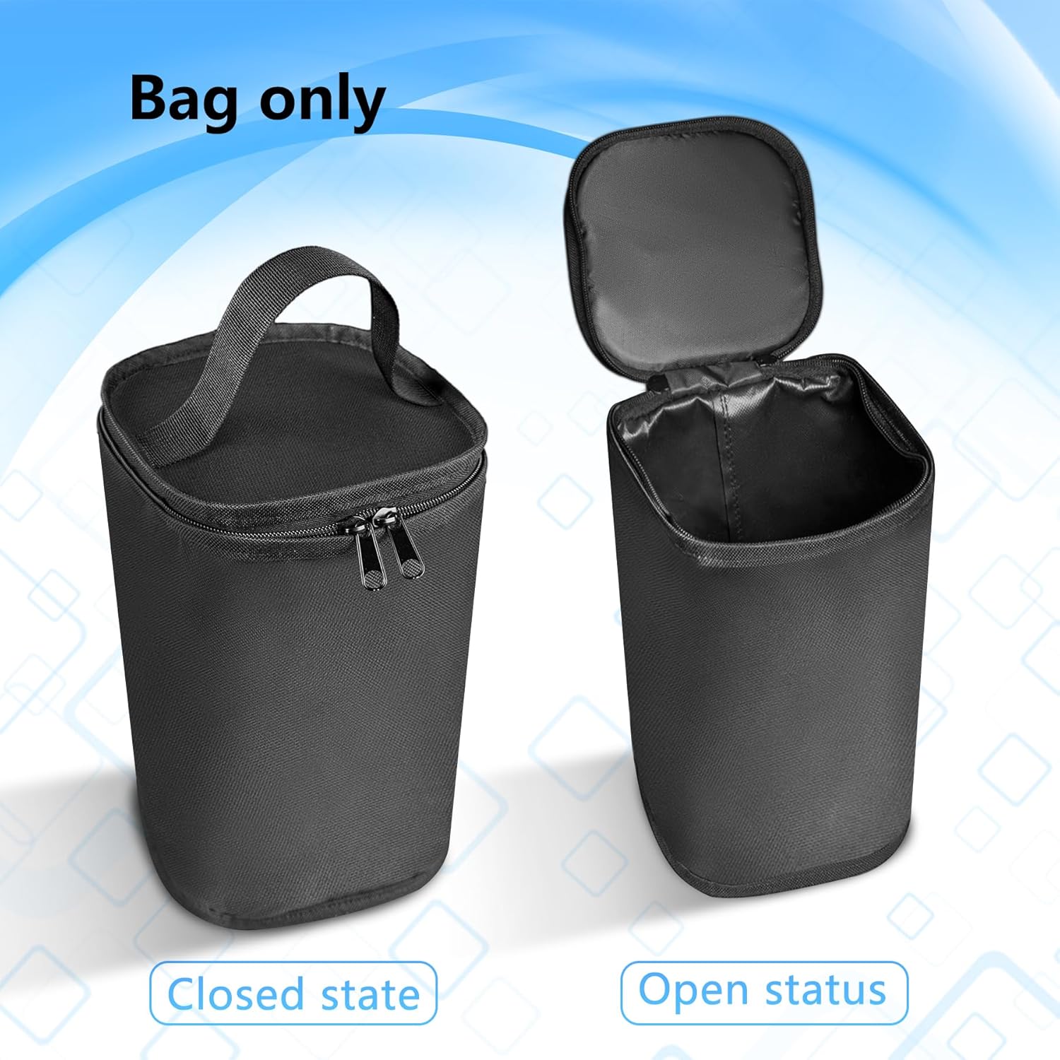 Mini bolsa de almacenamiento de cilindro de combustible, cubierta del recipiente de combustible de butano, bolsa protectora para tanque de gas,