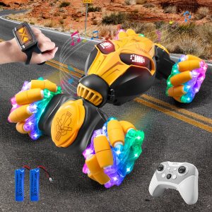 Autos RC con detección de gestos para niños de 6 a 12 años, giratorio de 360, 4WD, control remoto, control remoto, auto a control remoto, regalo Autos RC con detección de gestos para niños de 6 a 12 años, giratorio de 360, 4WD, control remoto, control remoto, auto a control remoto, regalo