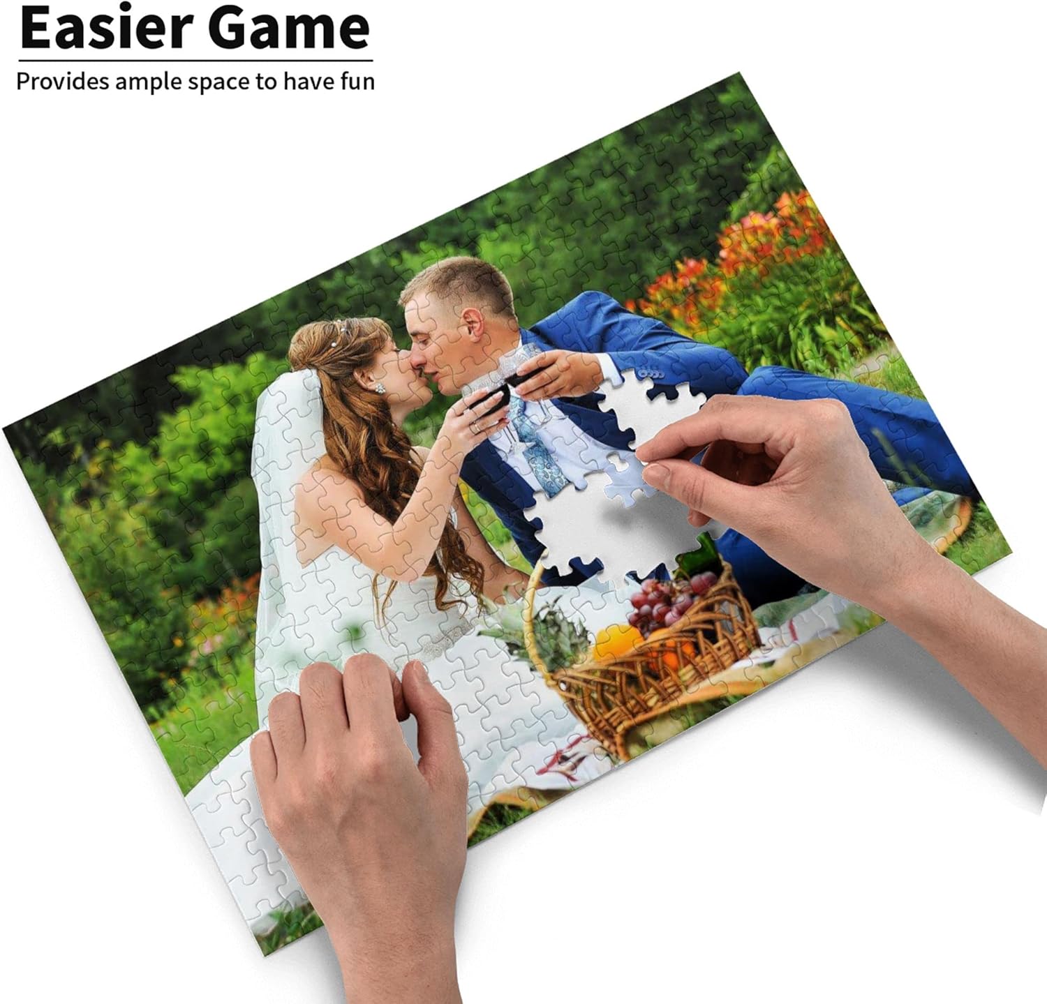 Rompecabezas personalizado de la foto 3005001000 piezas, rompecabezas personalizado para adultos y niños, familia, boda, graduación, regalo