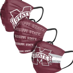 FOCO NCAA mens College Matchday Face Cover – Adult – 3 Pack FOCO NCAA mens College Matchday Face Cover – Adult – 3 Pack