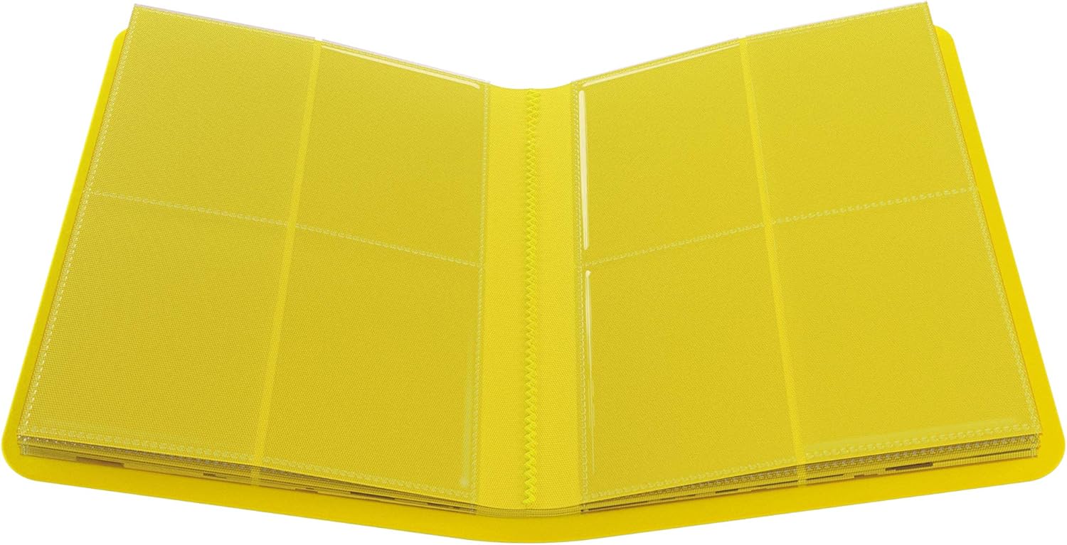 Álbum informal de 8 bolsillos amarillo