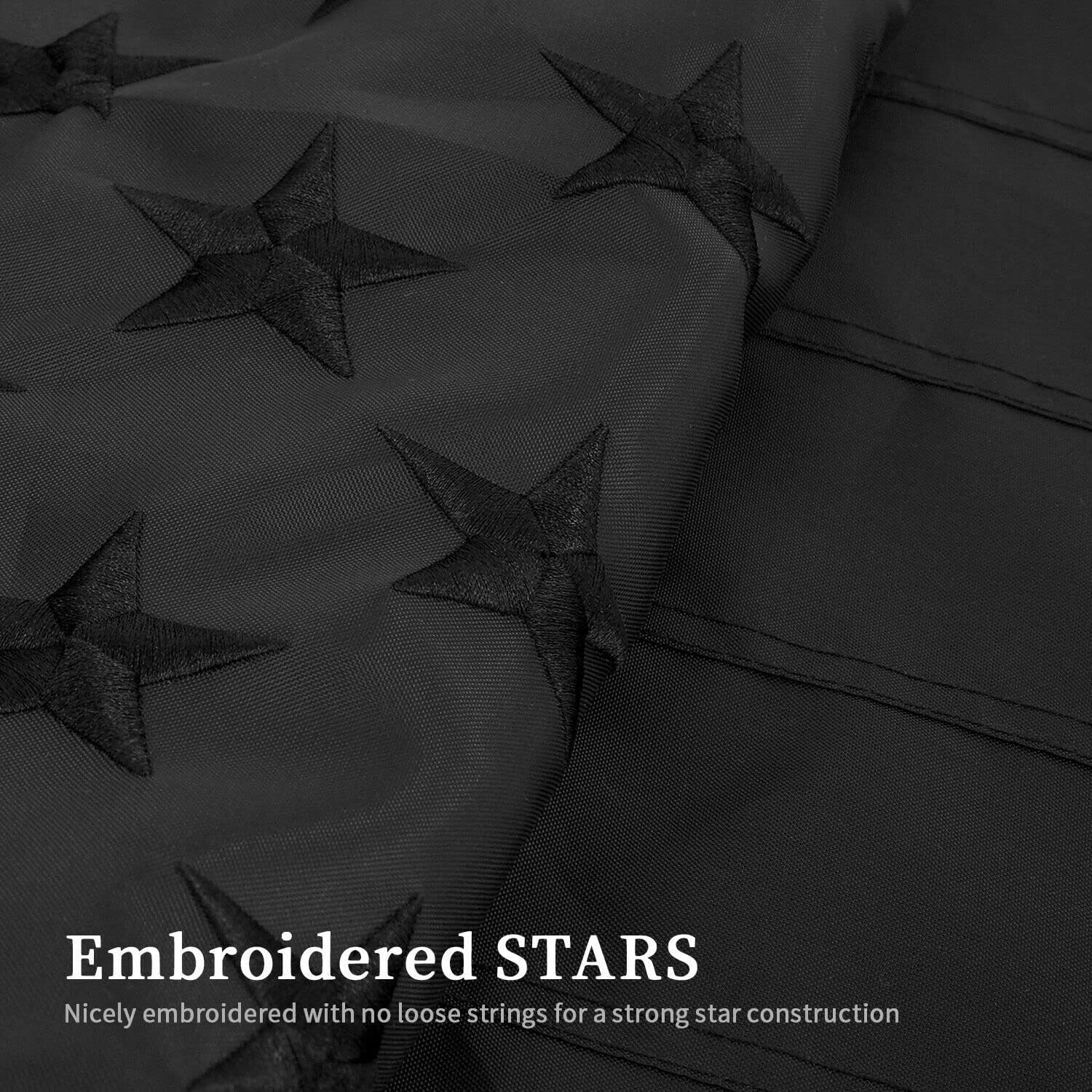 Premium All HUGE Flag 4X6 ft COTTON Embroidered US USA Tactical