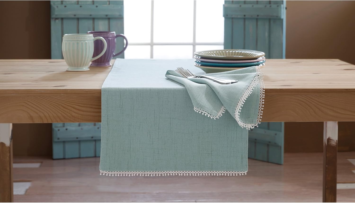 Lenox colección French Perle juego de 4 manteles individuales rígidos