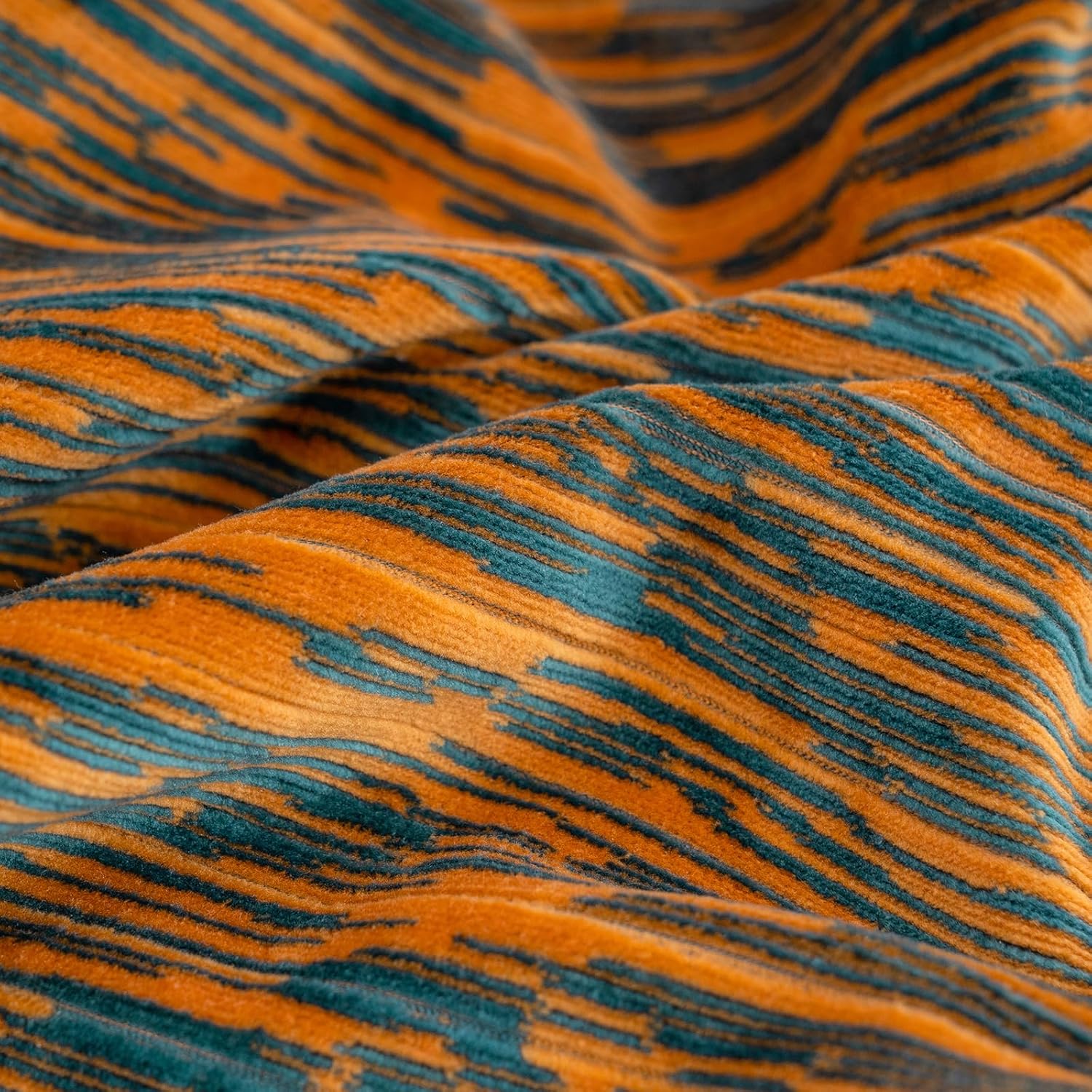 Yangest Funda de almohada de terciopelo a rayas verdes, moderna y lujosa, funda de cojín neutra para sofá, dormitorio, sala de estar, decoración del