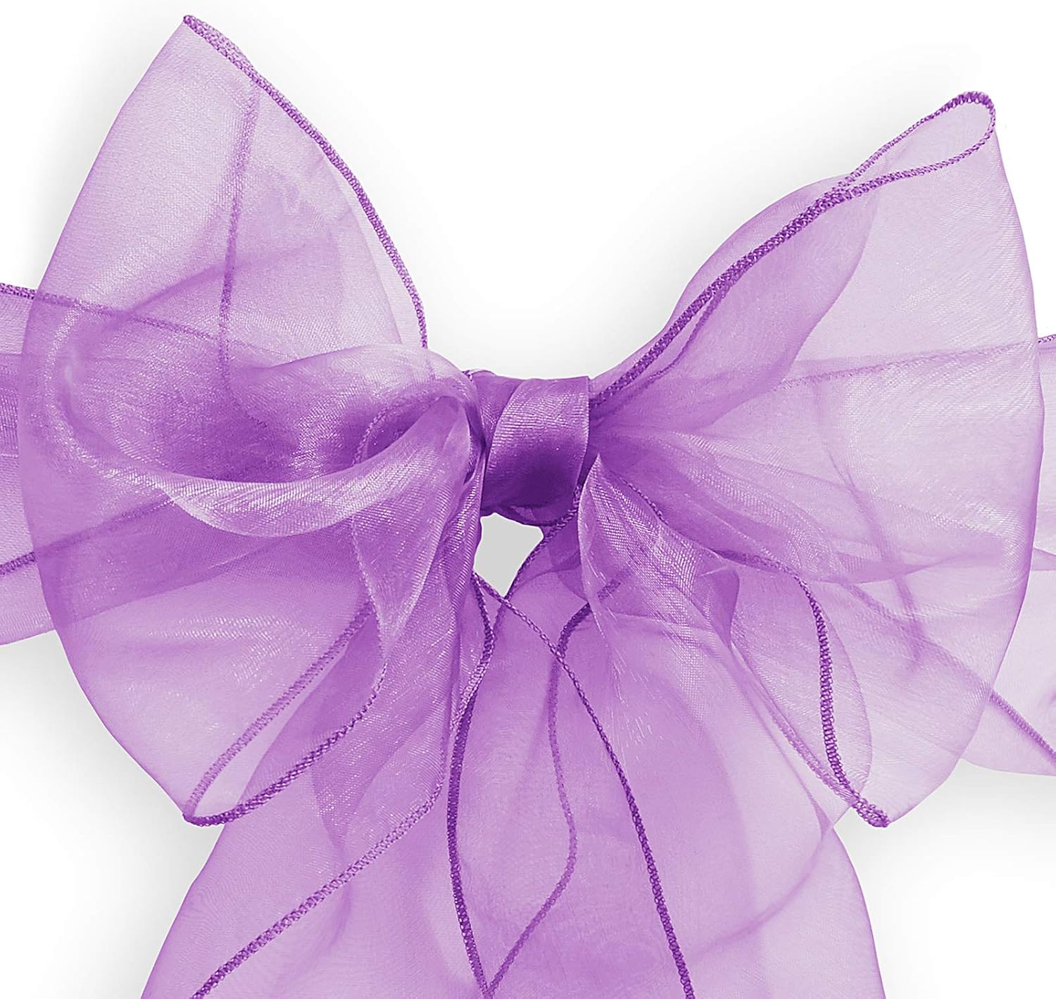 Lann’s Linens, fajas y moños de organza para sillas, para casamientos o banquetes. Múltiples colores disponibles. 10 unidades.