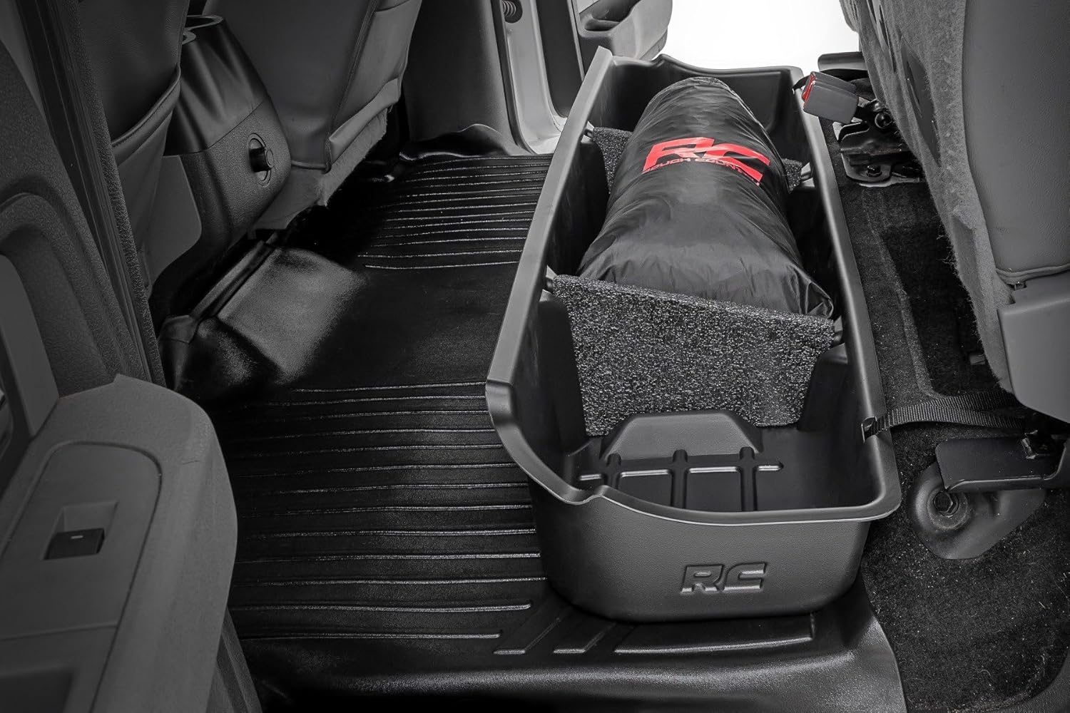 Rough Country Almacenamiento debajo del asiento personalizado para Ford F-150 2009-2014 – RC09241