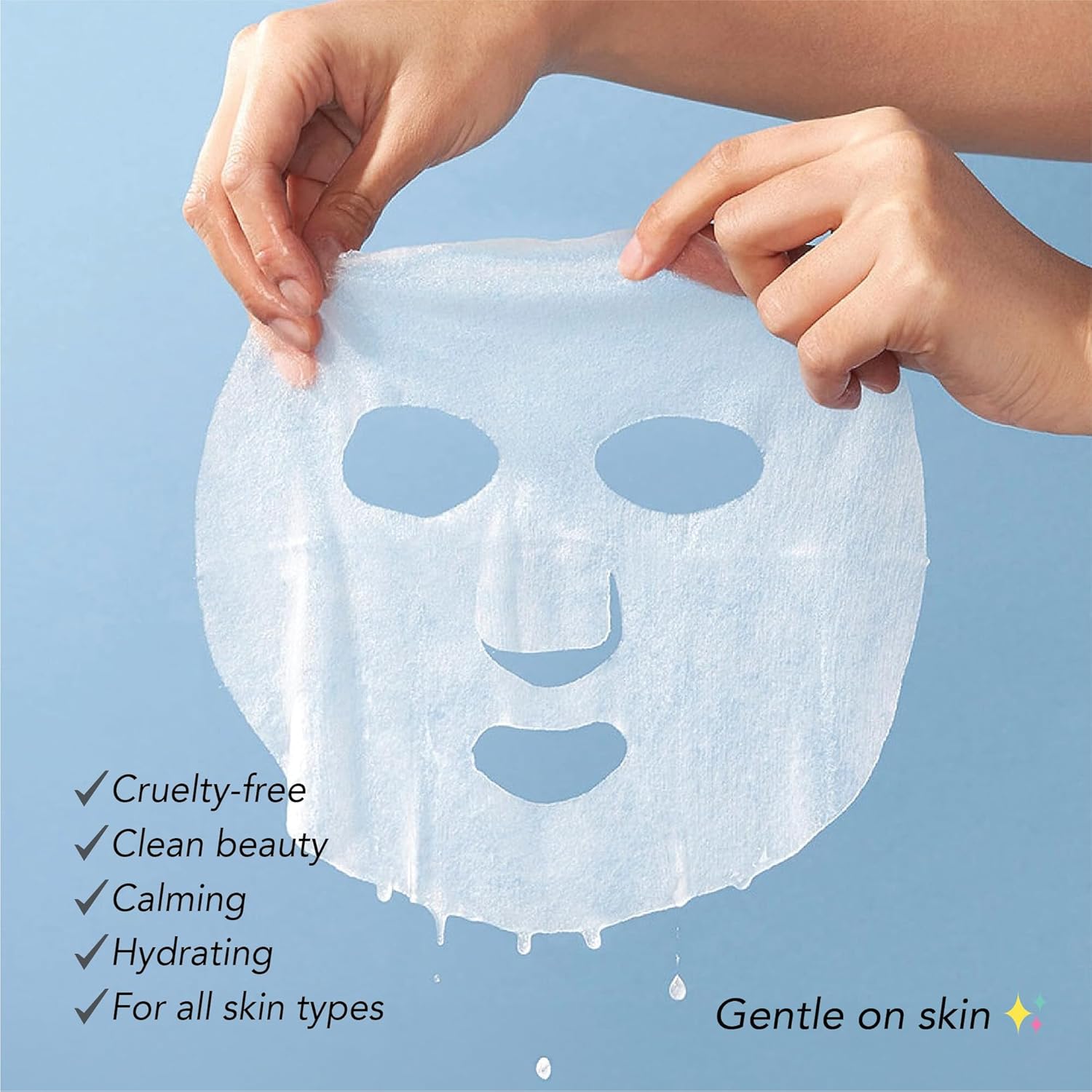 24PK – Mascarillas faciales de esencia de pepino para el cuidado de la piel, mascarilla facial coreana para el cuidado de la piel