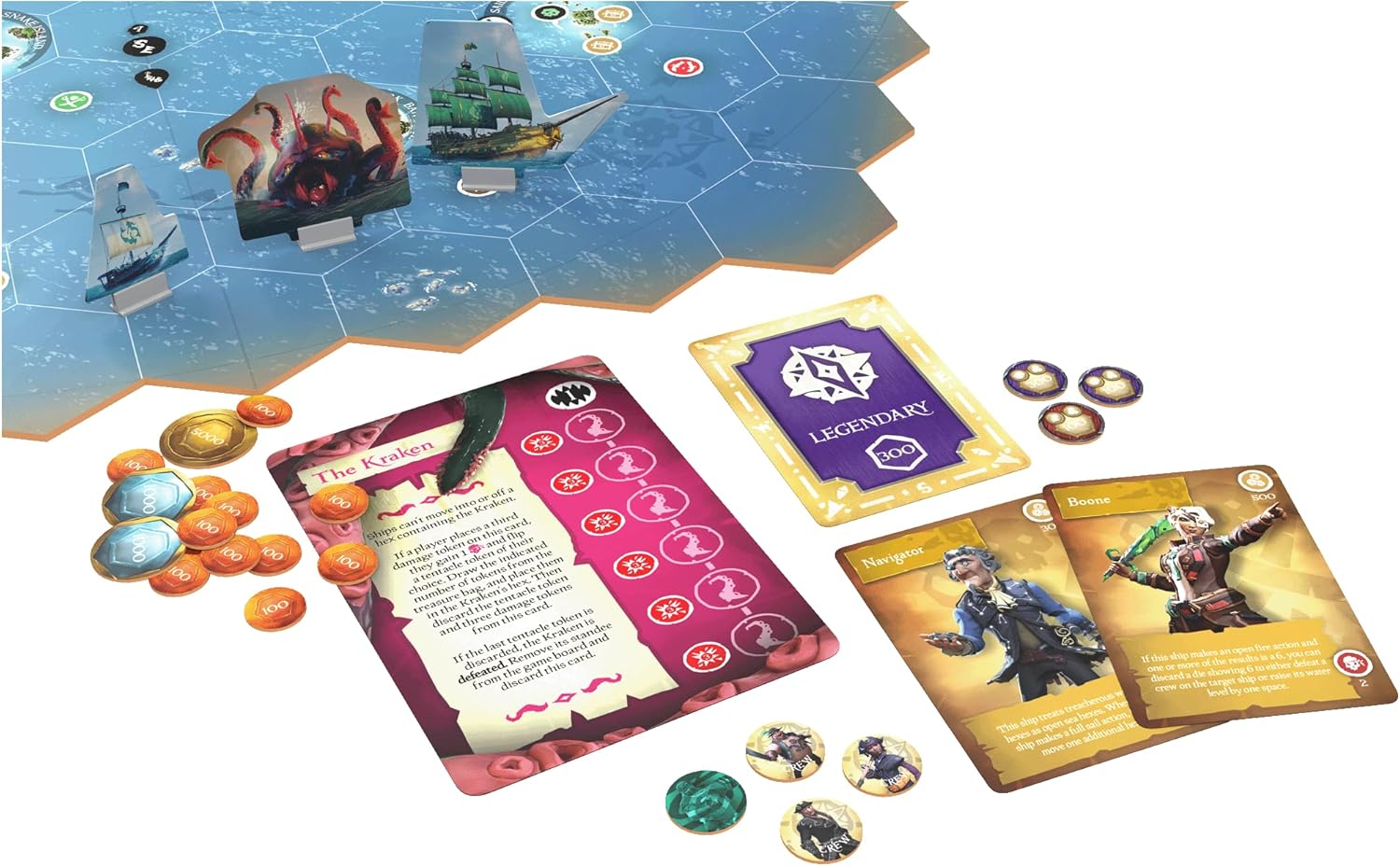 Sea of Thieves The Board Game Voyage of Legends