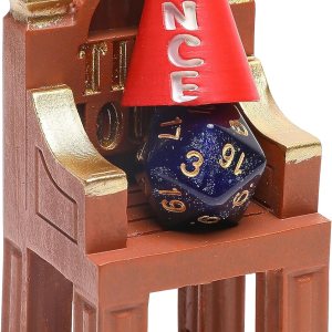 DND Time Out – Silla y sombrero de dunce Cárcel de dados AccesoriosRegalo para Calabozos y Dragones para todos los dados D&D D20, D10, D8, D6, D4 DND Time Out – Silla y sombrero de dunce Cárcel de dados AccesoriosRegalo para Calabozos y Dragones para todos los dados D&D D20, D10, D8, D6, D4