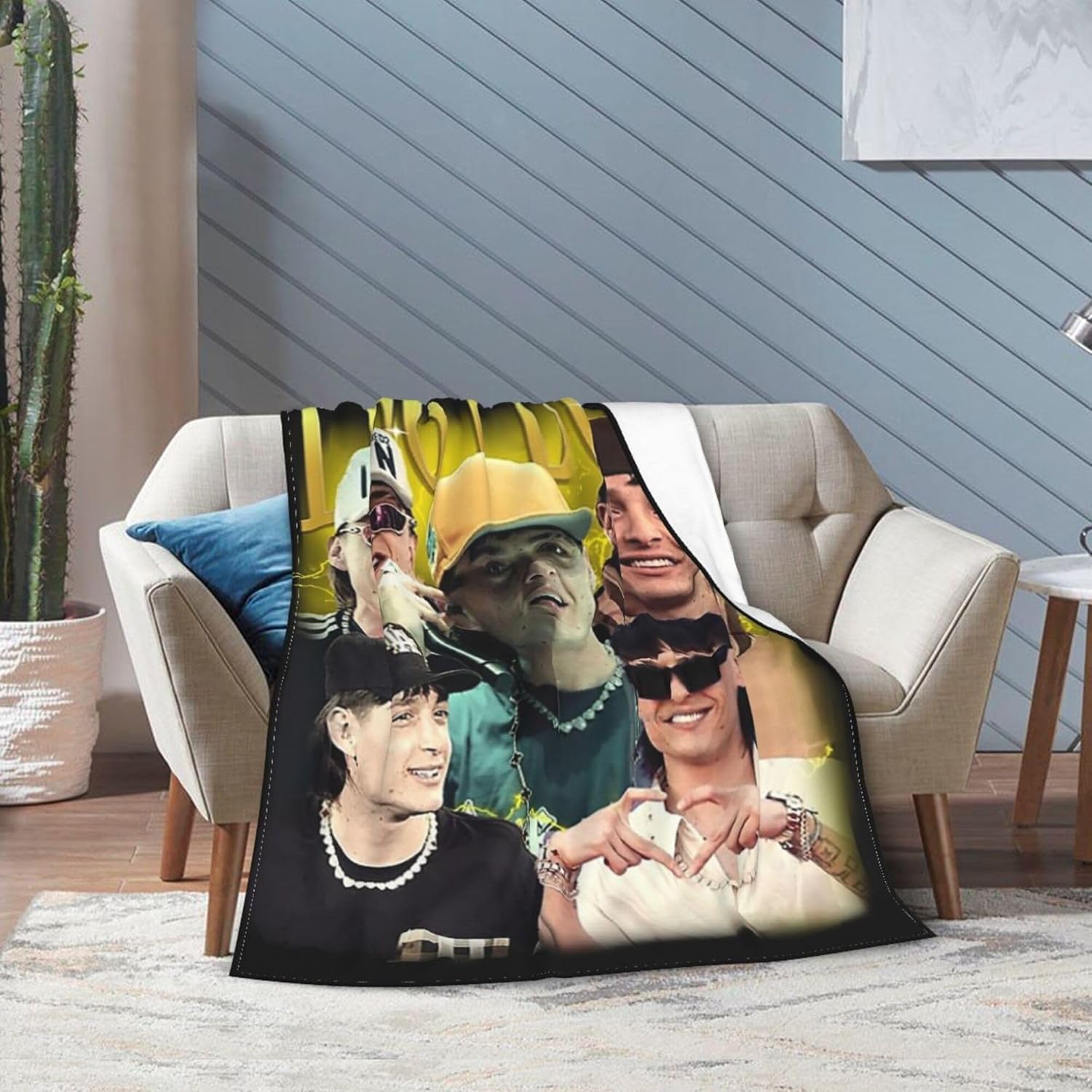 Peso – Manta de collage musical de pluma, cálida y acogedora manta de felpa para cama, sofá, cama, sofá, decoración de sofá, sofá, decoración de