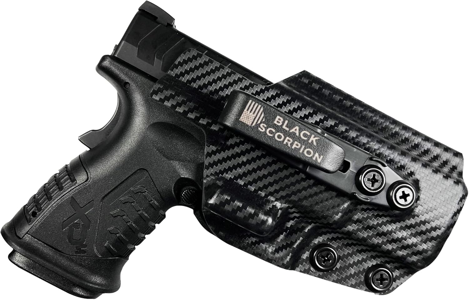 Dentro de la funda para cinturón de cintura, se adapta a Springfield XD-M Elite de 3.8 pulgadas