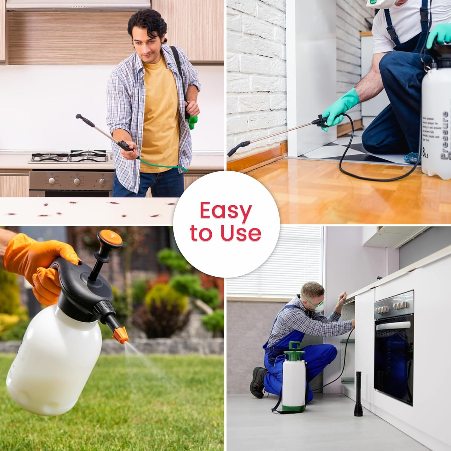 Predator Guard – Repelente de insectos y insectos  Home Defense Control de plagas súper concentrado líquido para césped repelente de arañas,